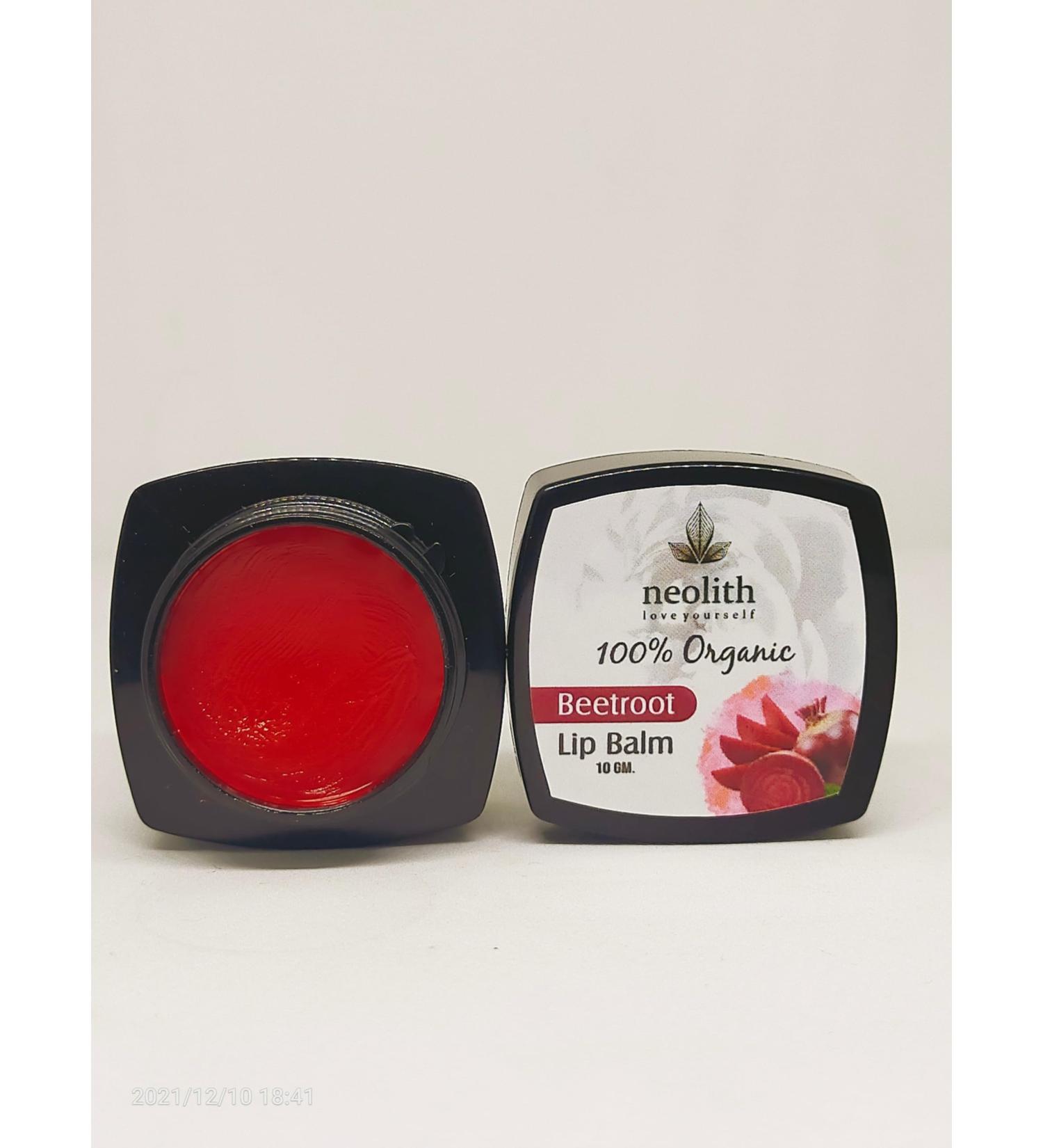 Beet Root Lip Balm || 100% Organic Paraben Free || Lip Moisturiser 10GM