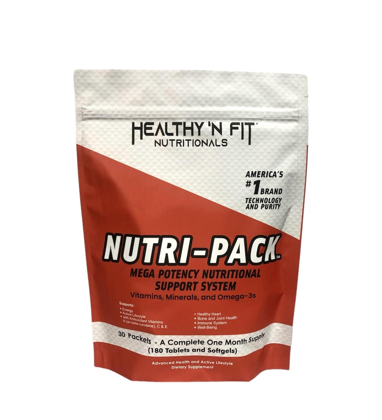 Healthy 'N Fit NUTRI Pack - 30 Day Pkt -One Pack Daily Multivitamin All-in-One Packets - Buy Online on GoSupps.com