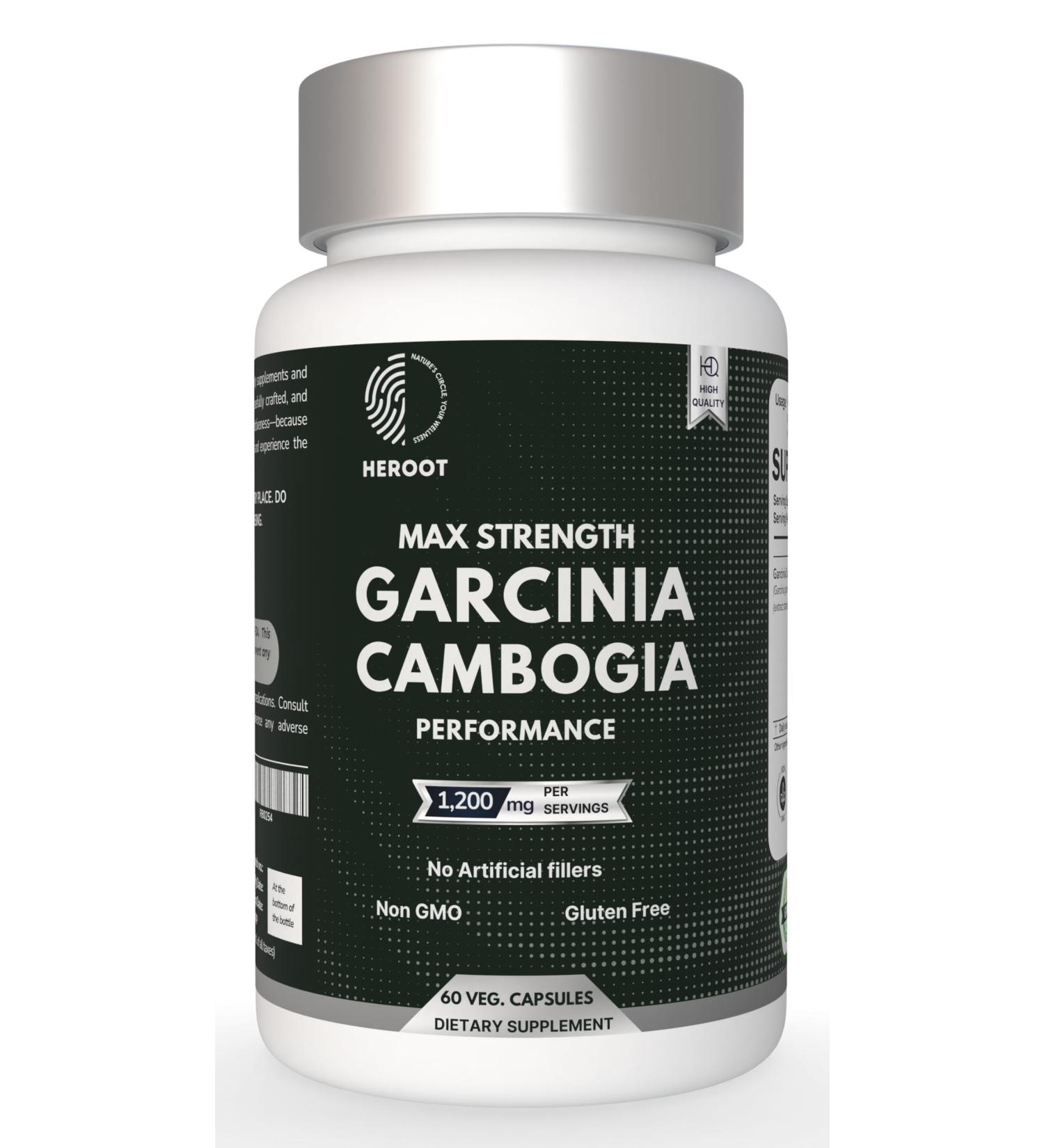 Garcinia Cambogia 500mg 60 Capsules 60 Count (Pack of 1) - Buy Online on GoSupps.com