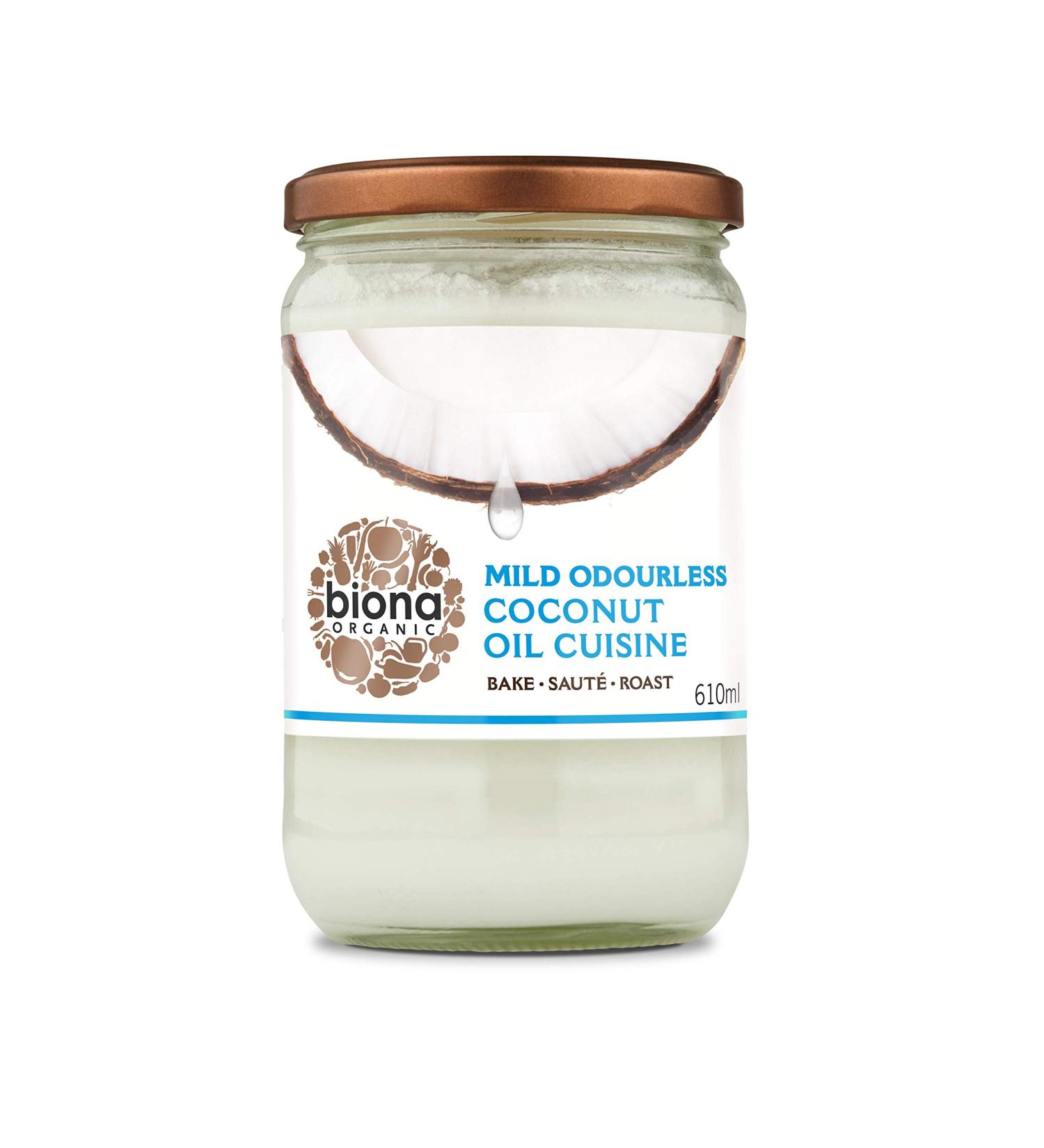 Biona | Mild / Odourless Coconut Oil | 3 x 610ml