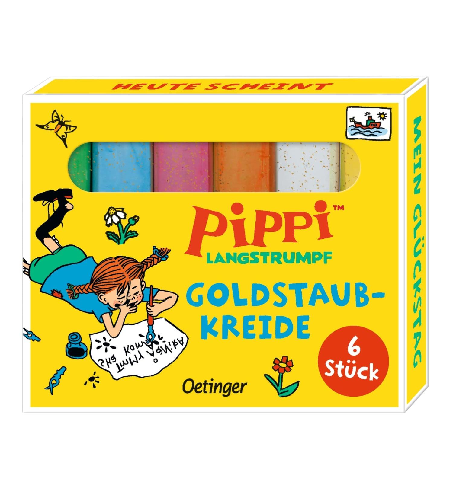 Pippi Long Stocking Gold Dust Chalk | Premium Quality Art Supplies for Kids - International Shipping Available - Buy Online on GoSupps.com