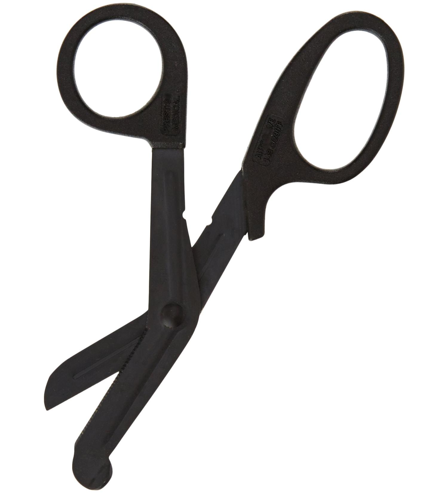 Buy NCD Medical Prestige Medical Fluoride Coated Bandage Scissors 14 cm Black - Durable & Ergonomic for Healthcare Professionals | Fast International Shipping - Buy Online on GoSupps.com