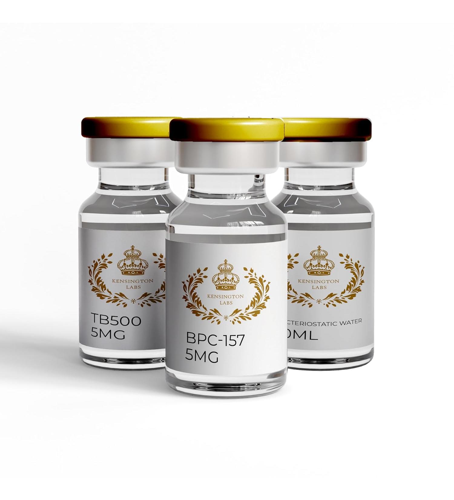 Kensington Labs BPC 5mg + TB5 5mg + Bac 10ml - Research Starter Bundle - Buy Online on GoSupps.com