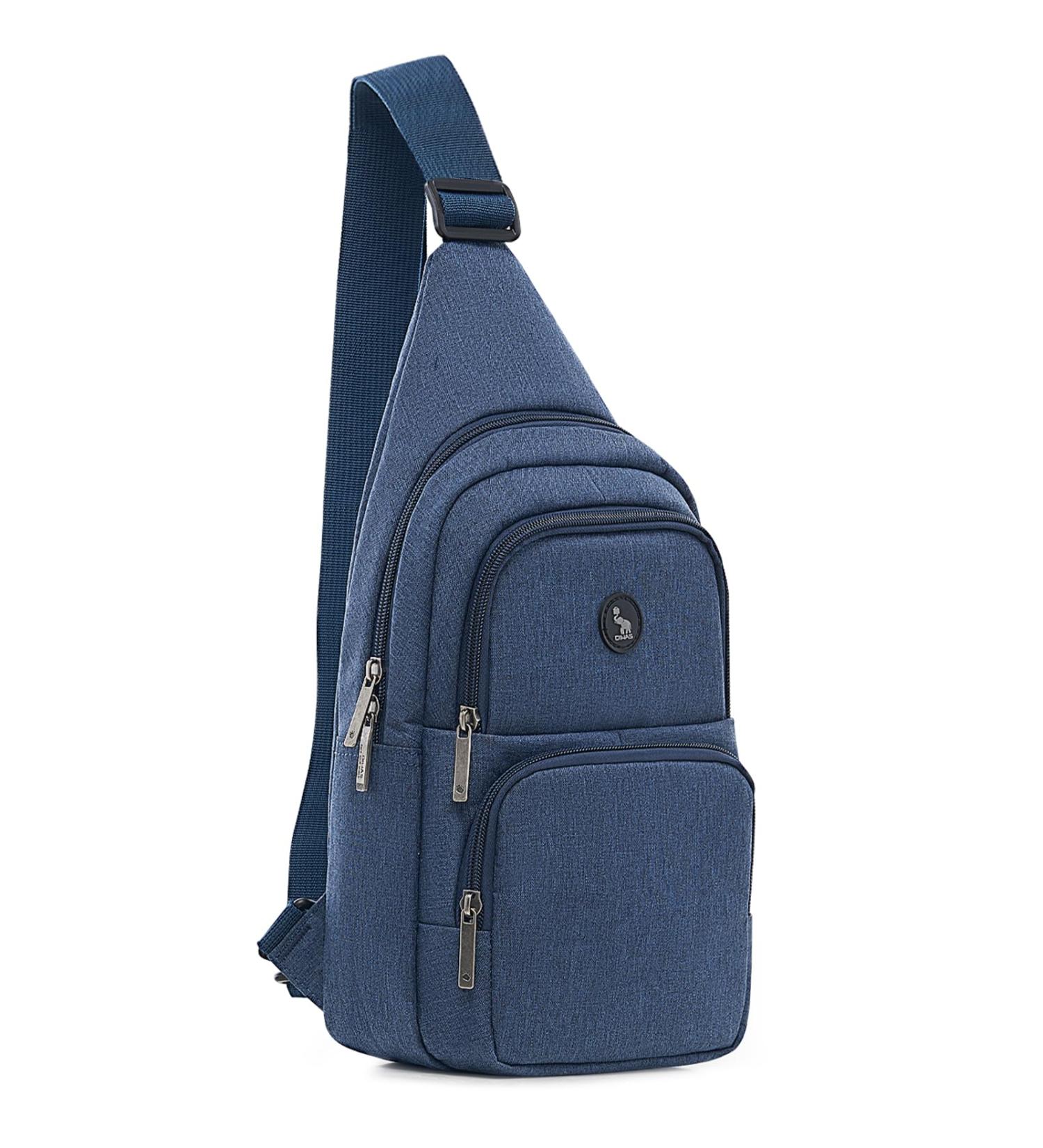 Oiwa Men's Sling Bag - Small Crossbody Shoulder Backpack for Cycling Outdoor Sports & Travel - Blue Daily Pack - Buy Online on GoSupps.com