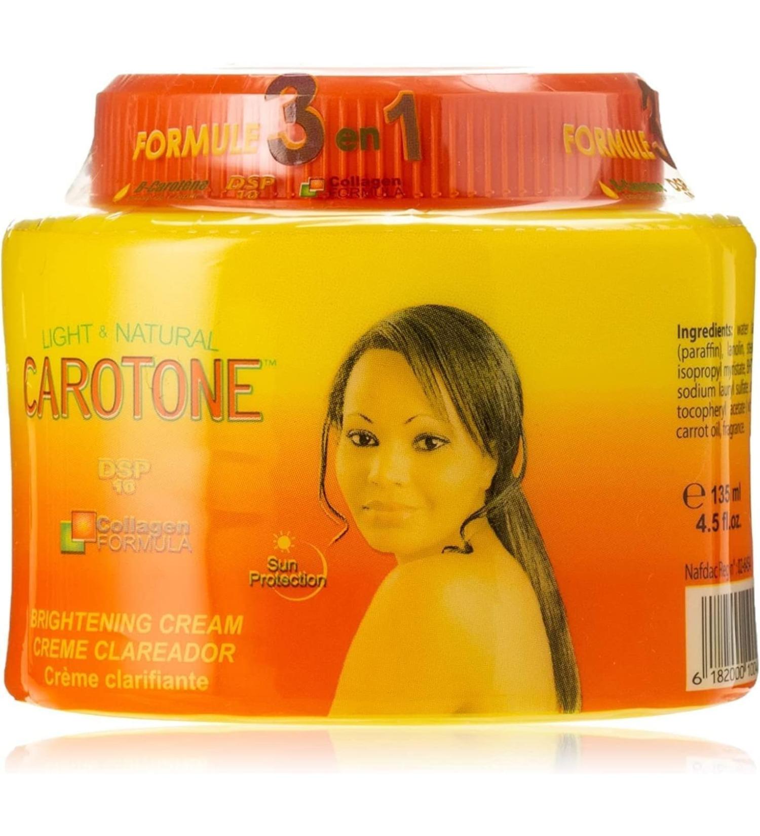 Carotone Collagen Brightening Cream 135ml - Skin Brightening Formula - Buy Online on GoSupps.com