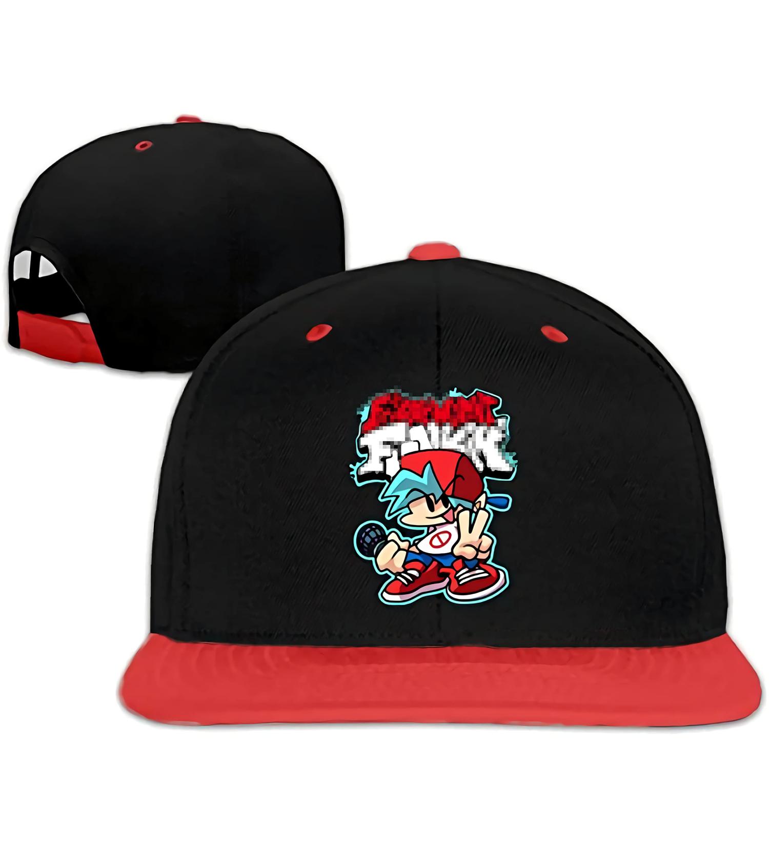 Friday Night Funkin Baseball Cap for Kids | Red Mesh Back Hat for Babies, Toddlers, and Youth - Buy Online on GoSupps.com