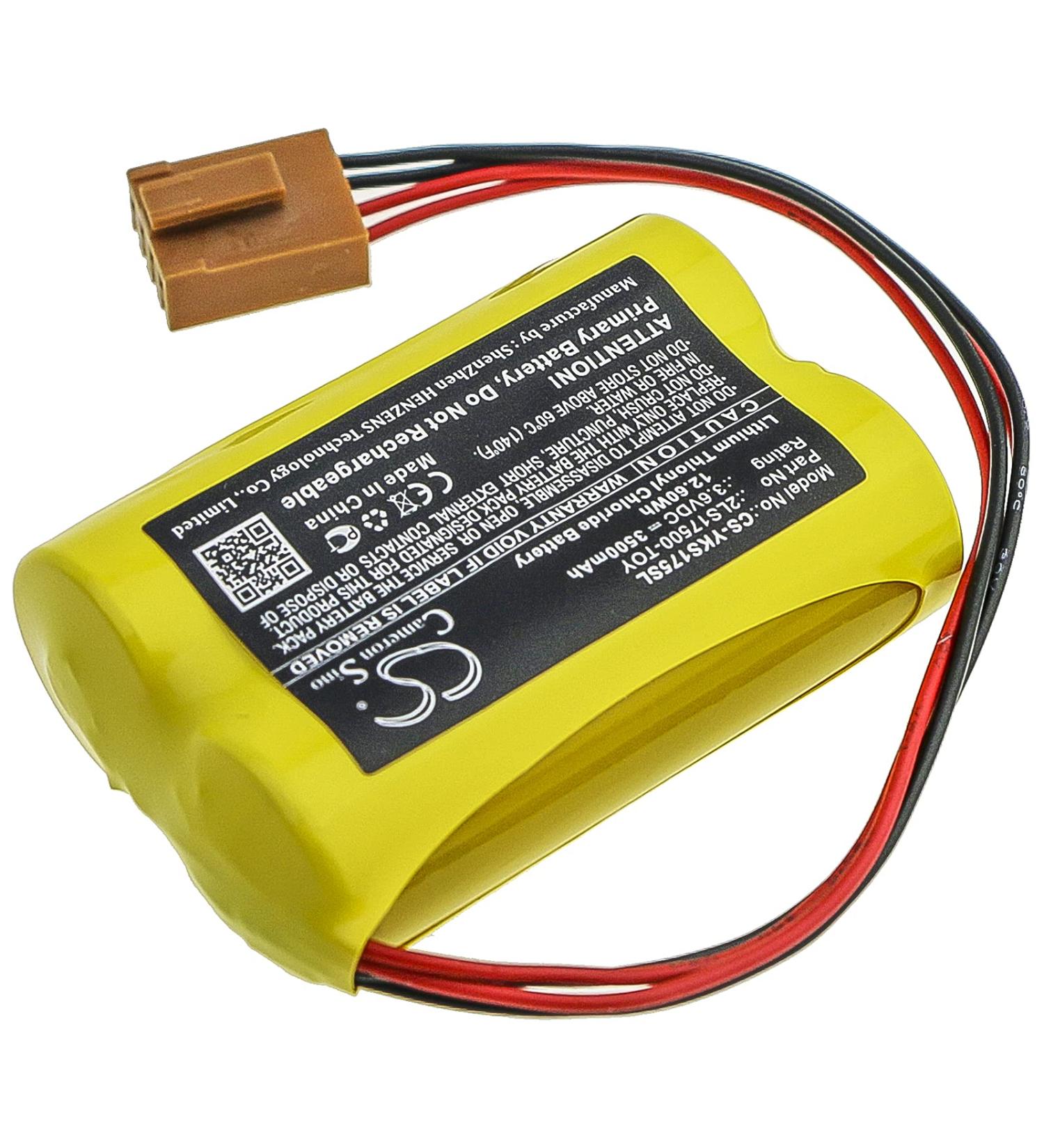 Replacement Battery 3500mAh for Yaskawa 2LS17500-TOY & K-24 ER17/50 | International Shipping Available - Buy Online on GoSupps.com