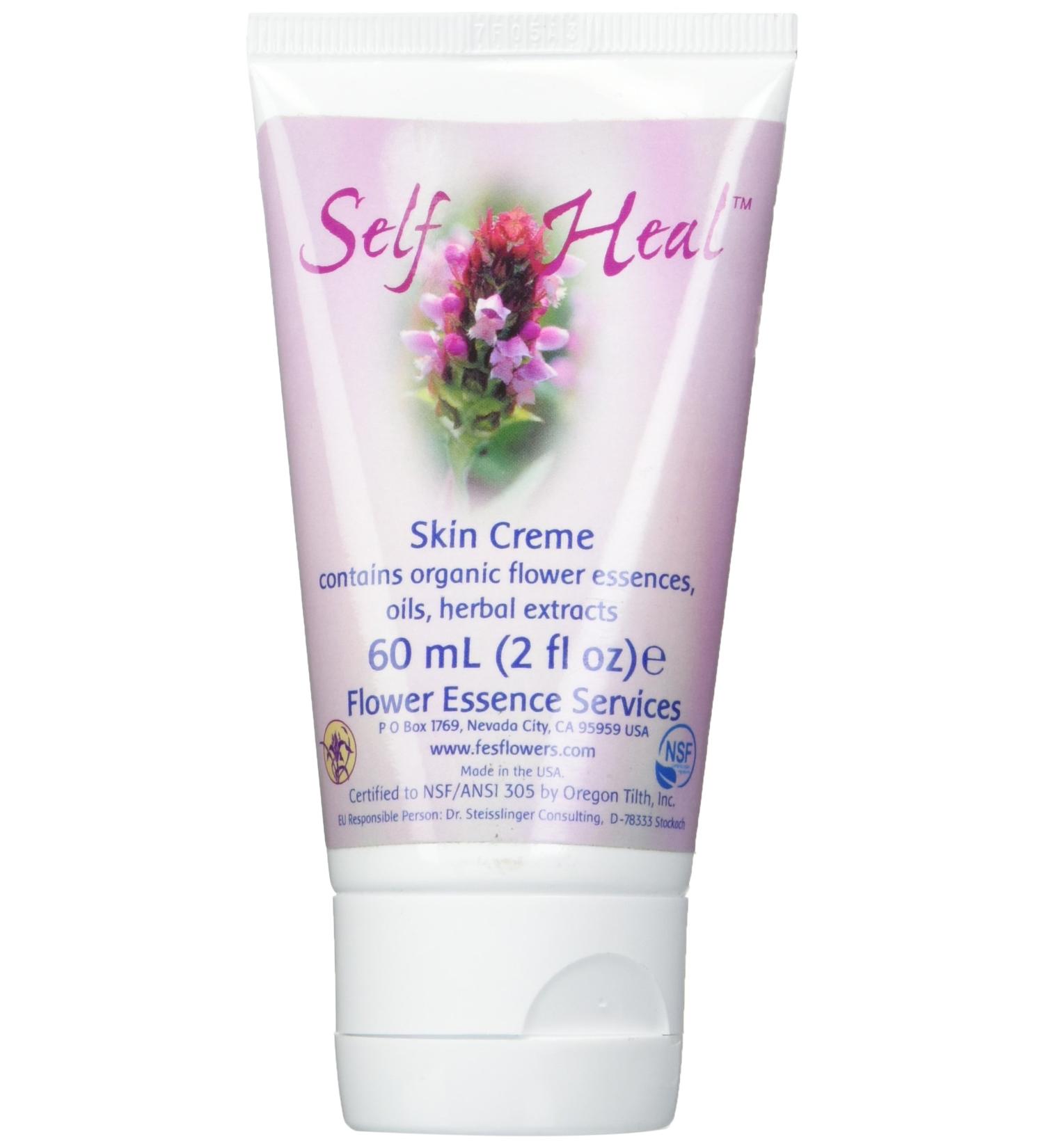 Self Heal Skin Creme - Flower Essence Services 2 fl oz (60 ml) - Natural Skin Care - Buy Online on GoSupps.com