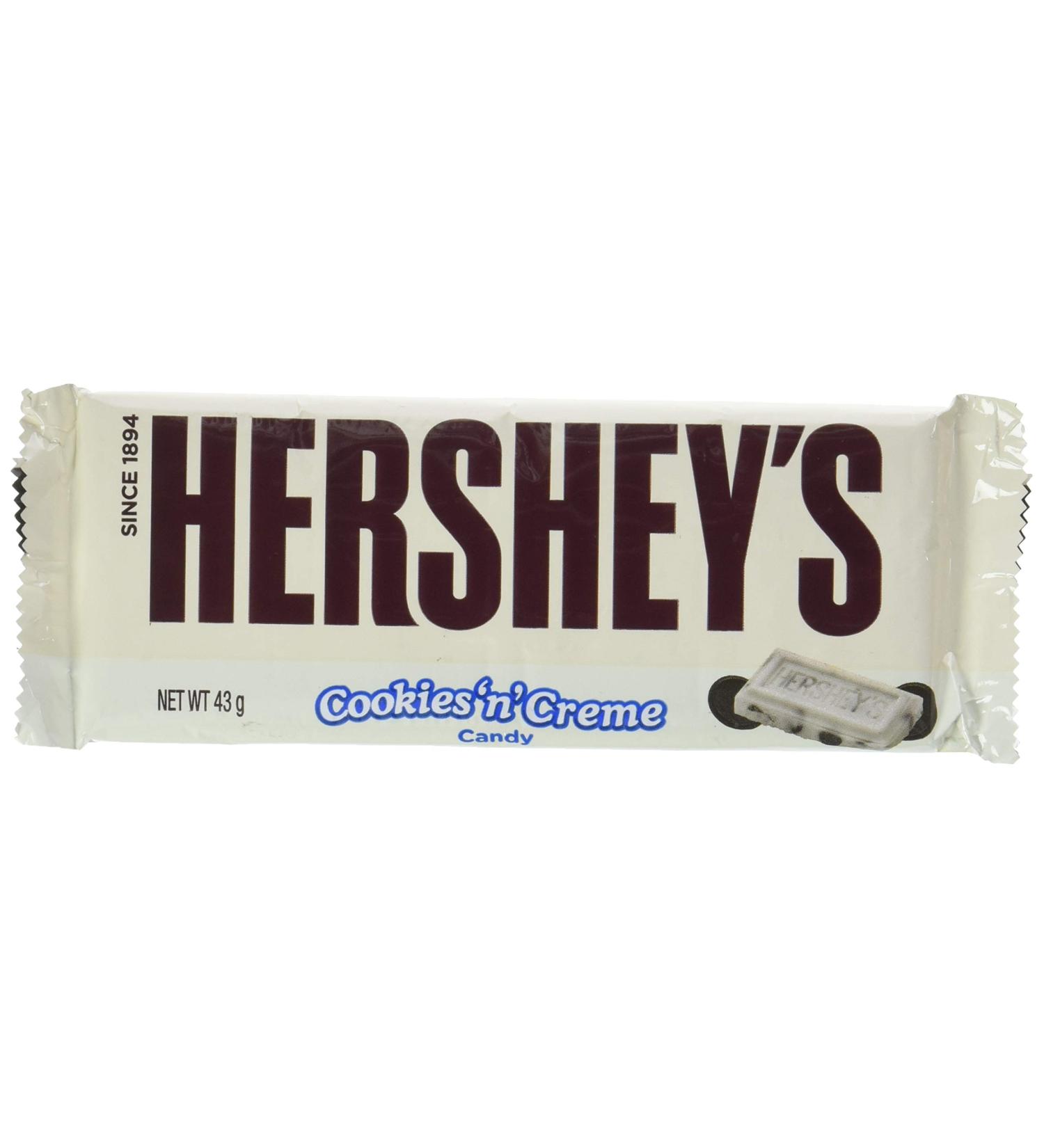 HERSHEY'S Cookies An Cream Bar 43 g - Buy Online on GoSupps.com