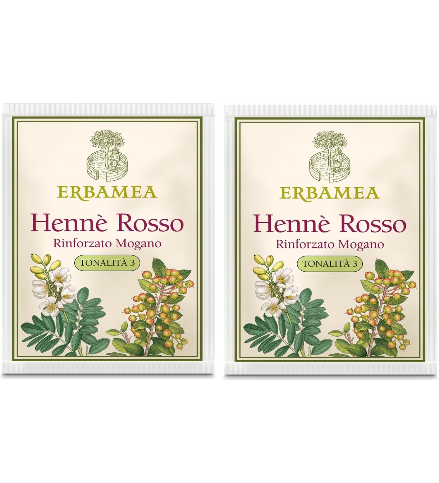 Erbamea Henne' Red Mahogany - 2 x 100g Boxes