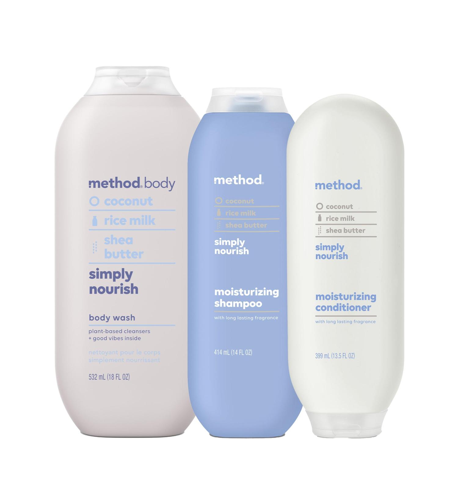 Method Body Wash and Hair Care Gift Set Simply Nourish - Buy Online on GoSupps.com