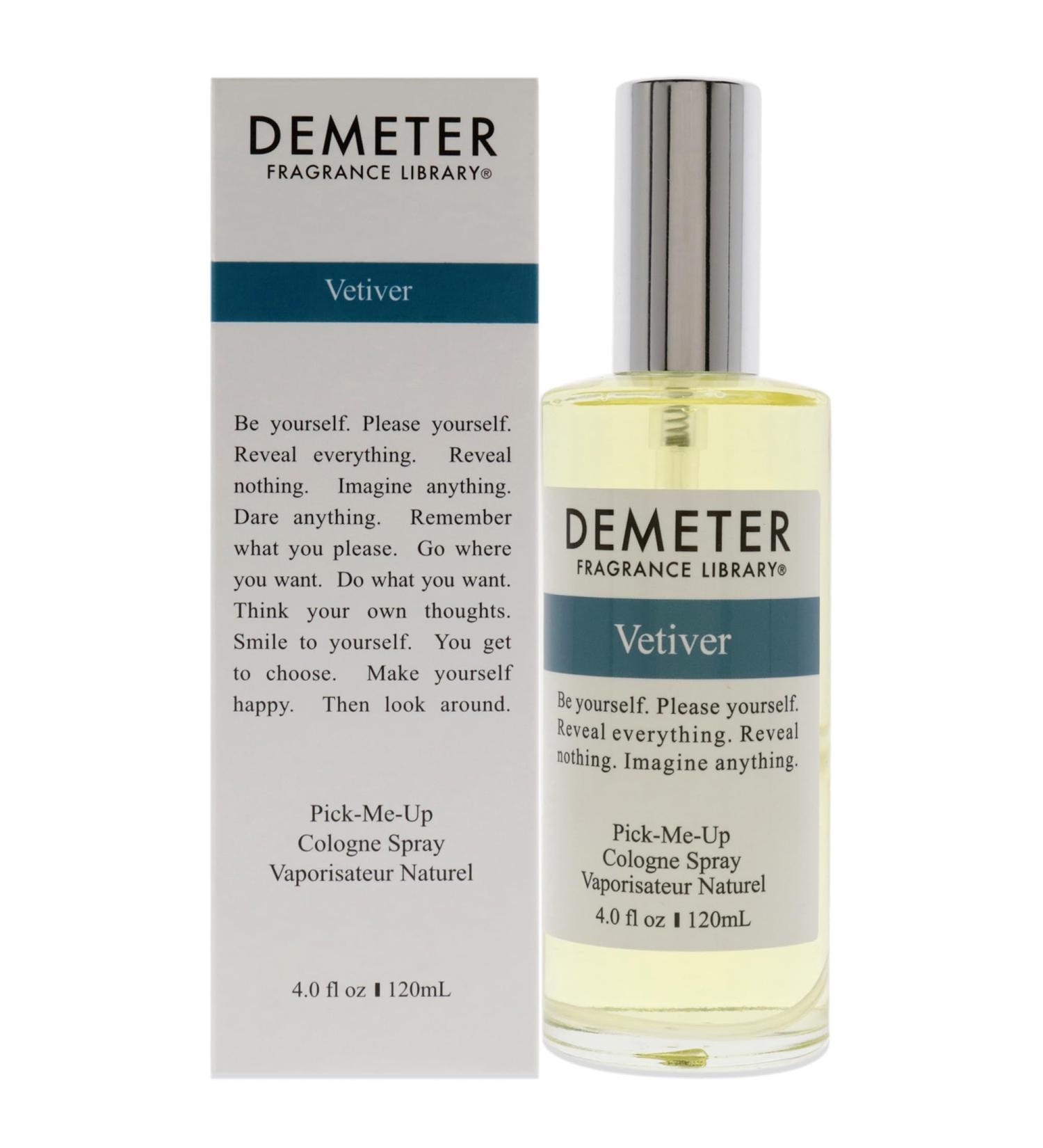 Demeter Vetiver Cologne Spray for Women 4 Ounce - Buy Online on GoSupps.com