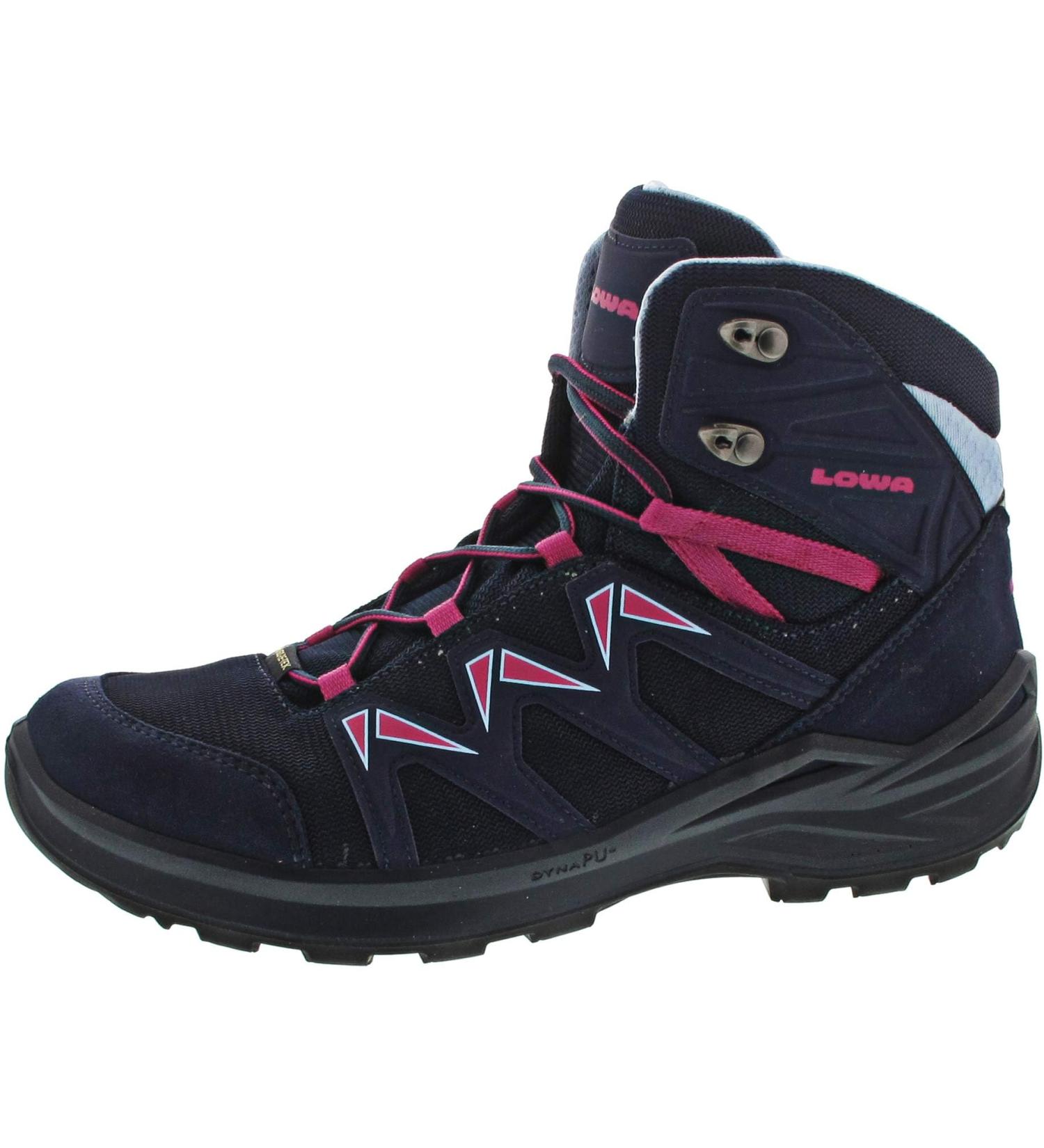 LOWA Adult Innox PRO GTX MID JUNIOR - Top-Rated Waterproof Hiking Boots | Size 31 EU | International Shipping Available - Buy Online on GoSupps.com