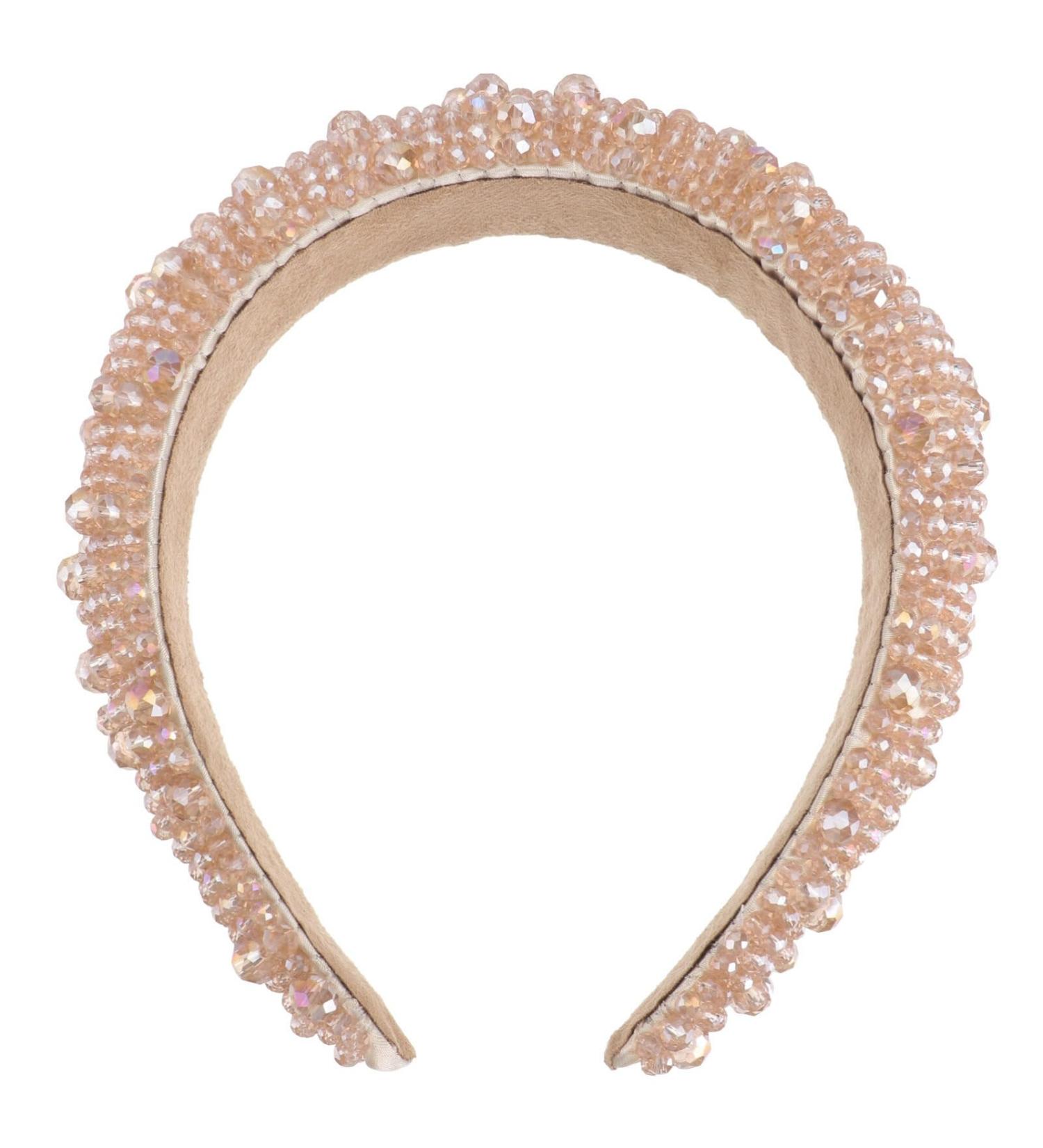 Lurrose 1pc Rhinestone Headband for Women Crystal Beaded Headbands Padded Rhinestone Headband for Women Girls (Coffee) - Buy Online on GoSupps.com