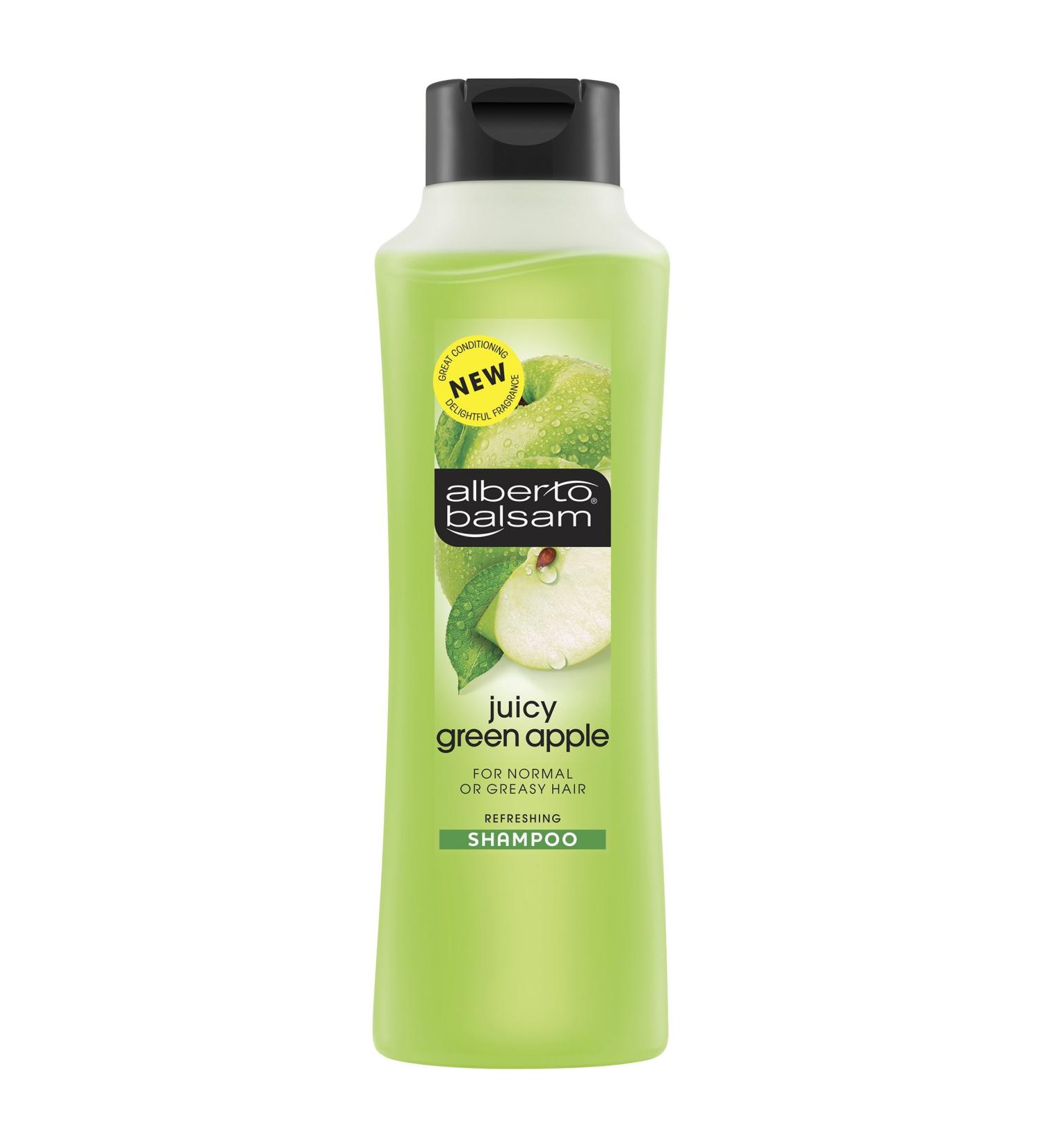 Alberto Balsam Shampoo – Juicy Green Apple (400ml) – Pack of 2
