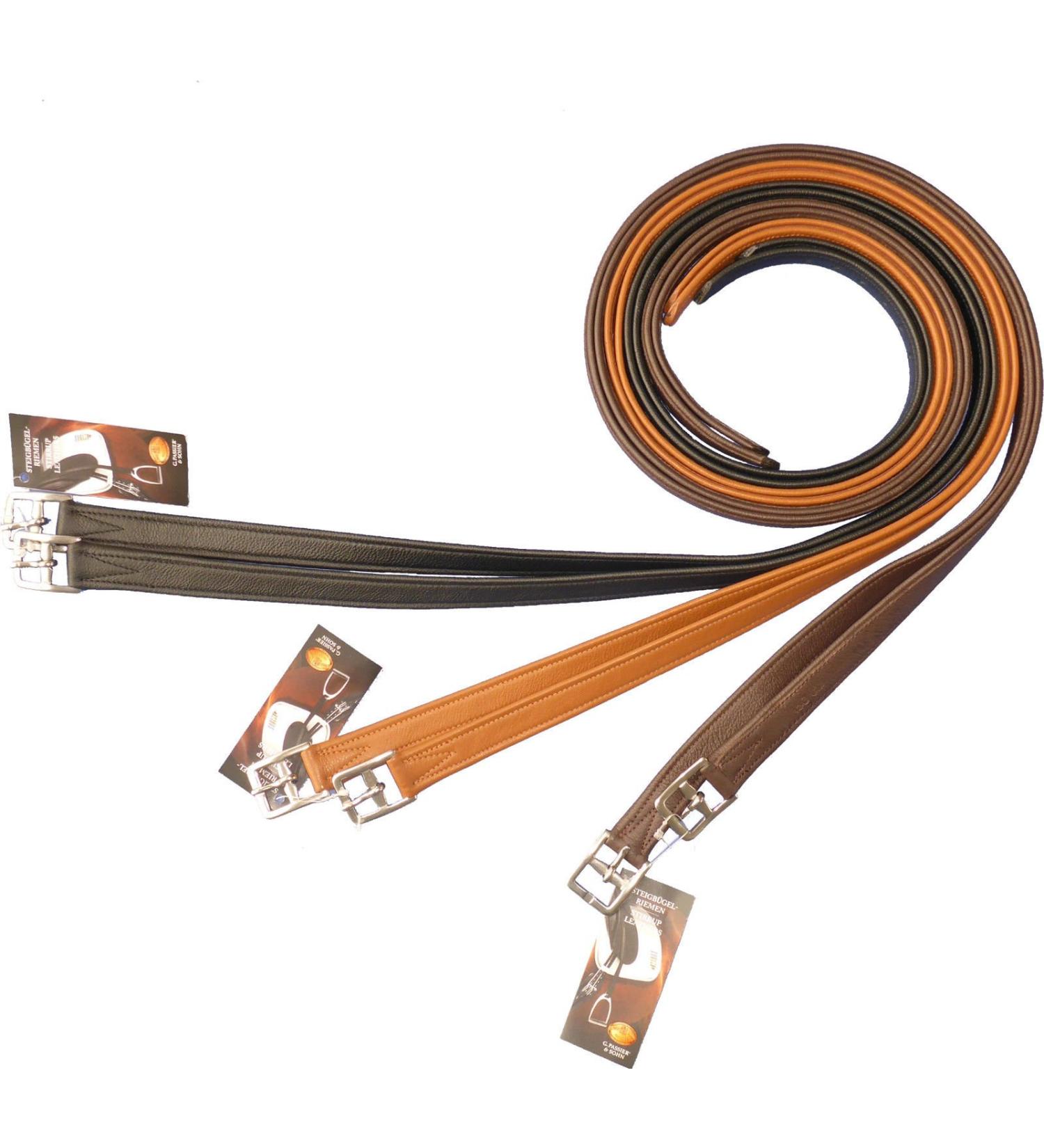 Passier Stirrup Leathers Soft Touch Brown 160cm