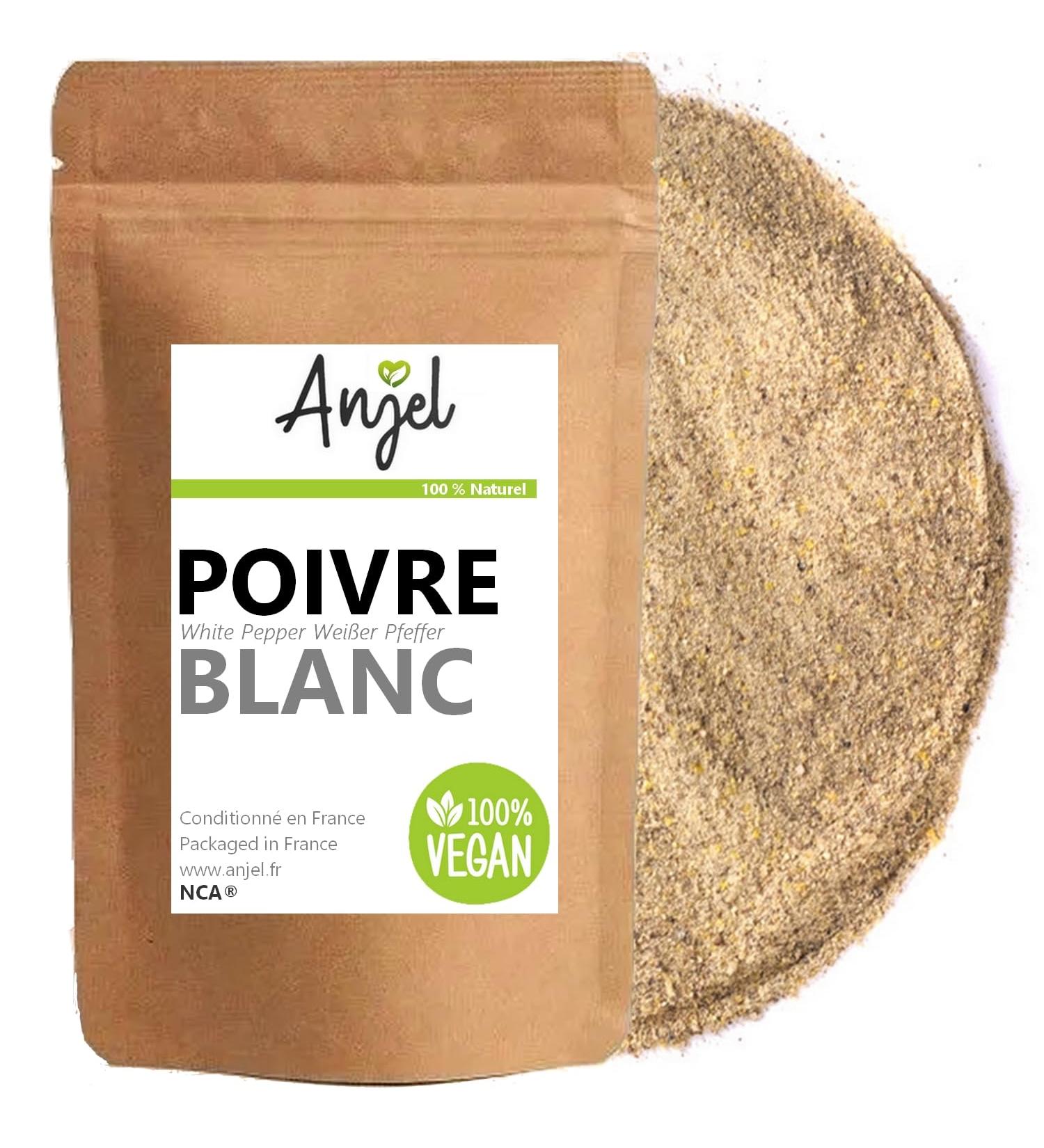 NCA White pepper powder 100 g - Delicate spice for refined cuisine - 100% natural - NCA