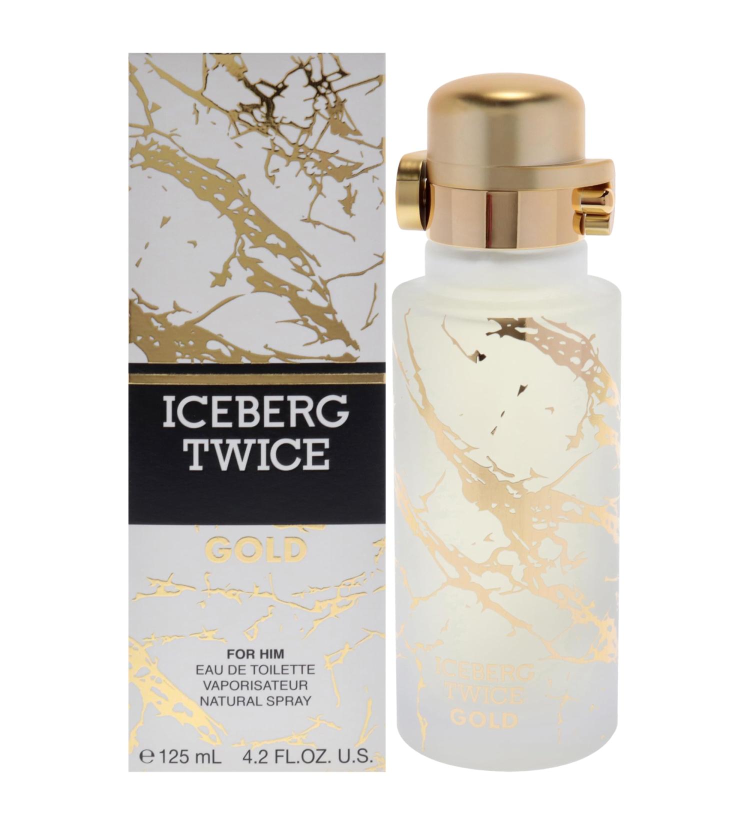 ICEBERG Twice Gold for Men - 4.2 oz EDT Spray - Buy Online on GoSupps.com
