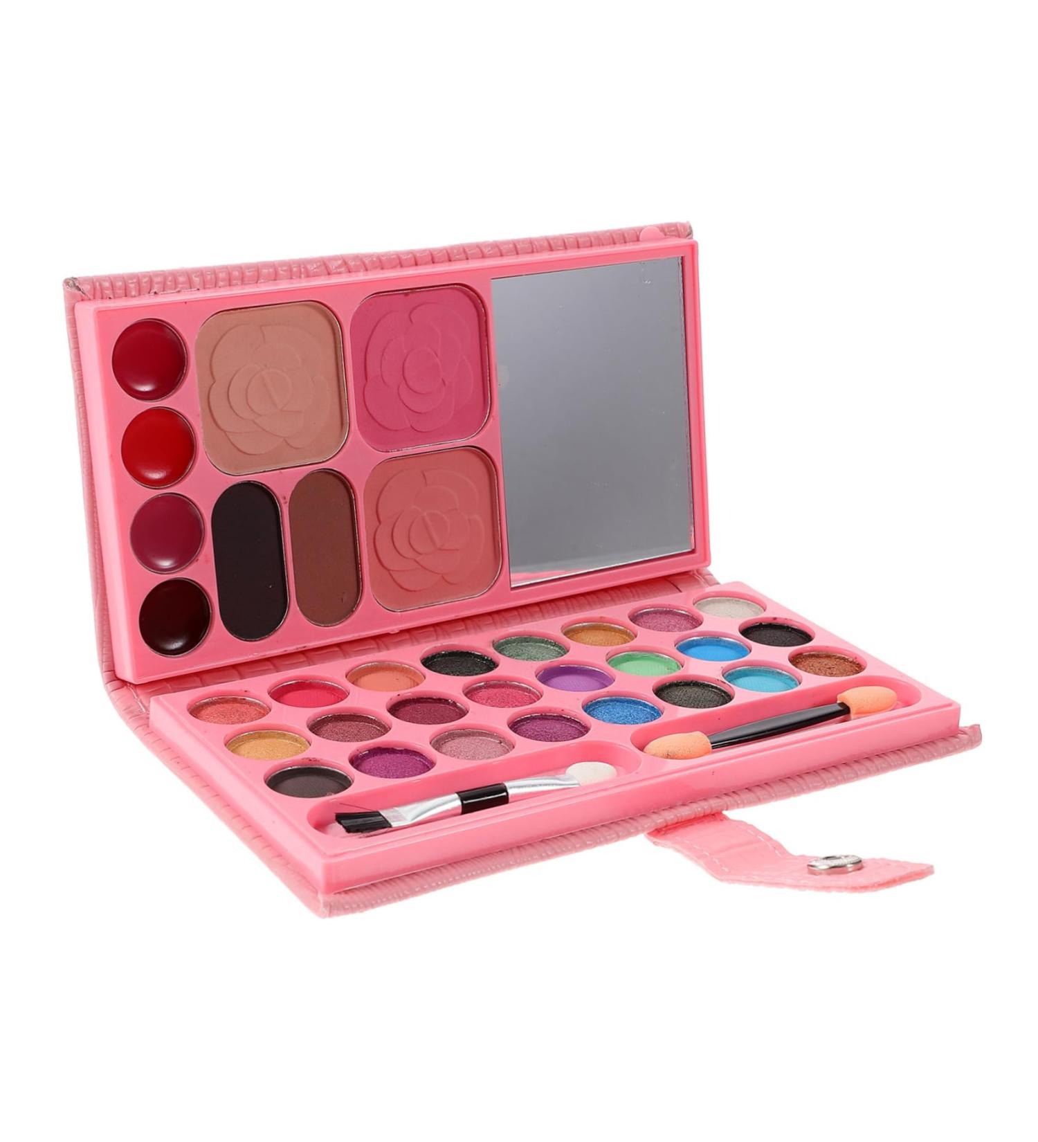 Beavorty 8pcs 33 Makeup Palette Eyeshadow Blush Pan Makeup Accessories Girls Eye Shadow Set Child Folding - Buy Online on GoSupps.com