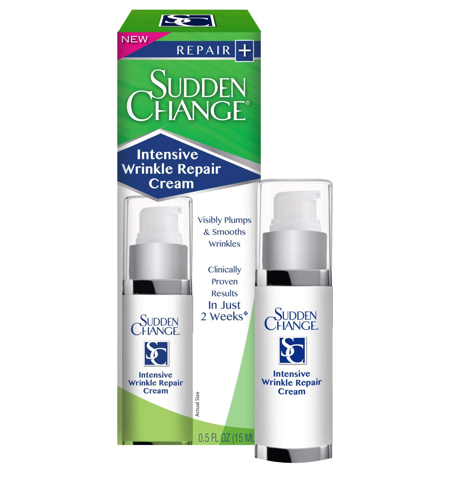 Intensive Wrinkle Repair Cream - Clinically Proven Face Lotion for Deep Wrinkles - Collagen & Elastin Booster - Reduce Fine Lines in 2 Weeks - 0.5 Oz - Buy Online on GoSupps.com