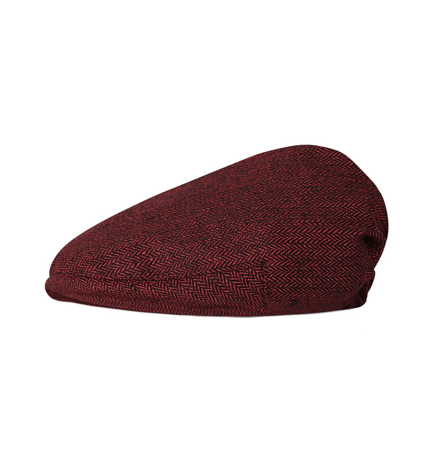 Mint Green Baby Boys Flat Cap - Herringbone Tweed Newsboy Hat 6-12 Months Red - Buy Online on GoSupps.com