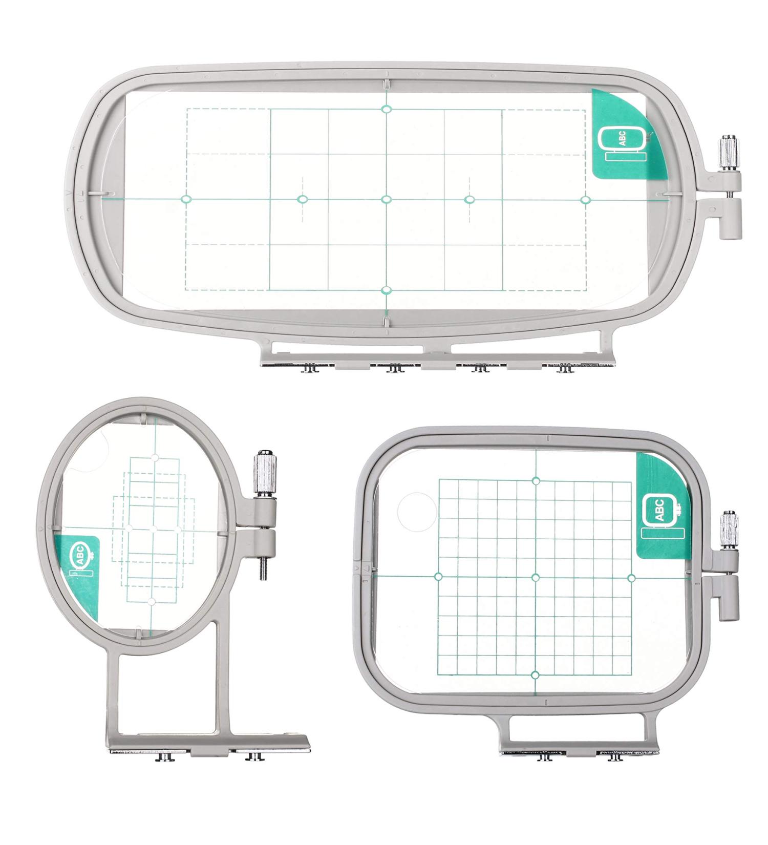 Sew Tech Embroidery Hoops 3in1 Set for Brother and Babylock Embroidery Machines - Buy Online on GoSupps.com