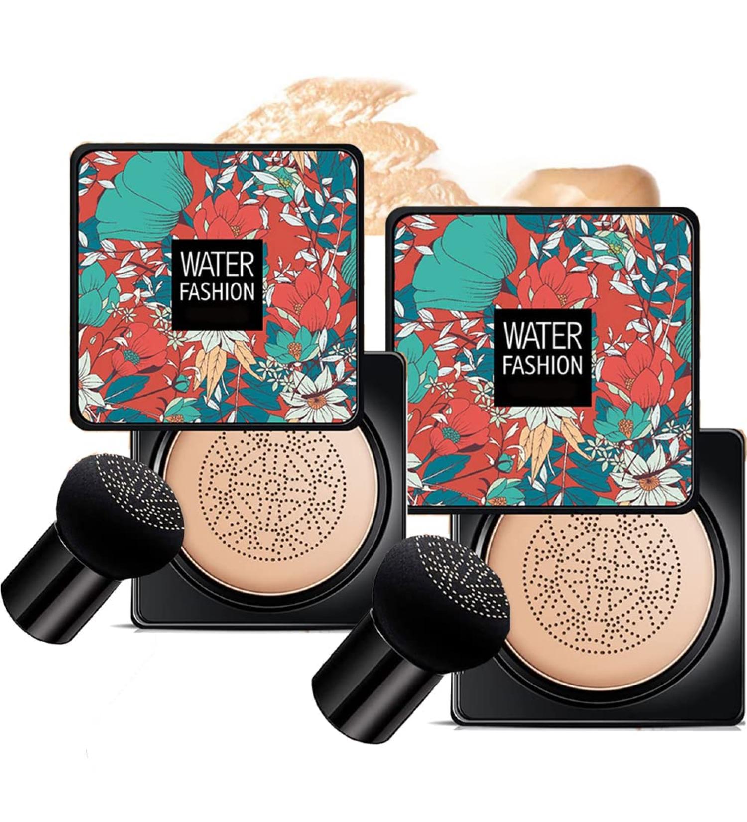 Air Cushion CC Cream & BB Cream Duo - 2 Pack | Long Lasting, Waterproof & Moisturizing Makeup for Brightening and Concealing - Buy Online on GoSupps.com