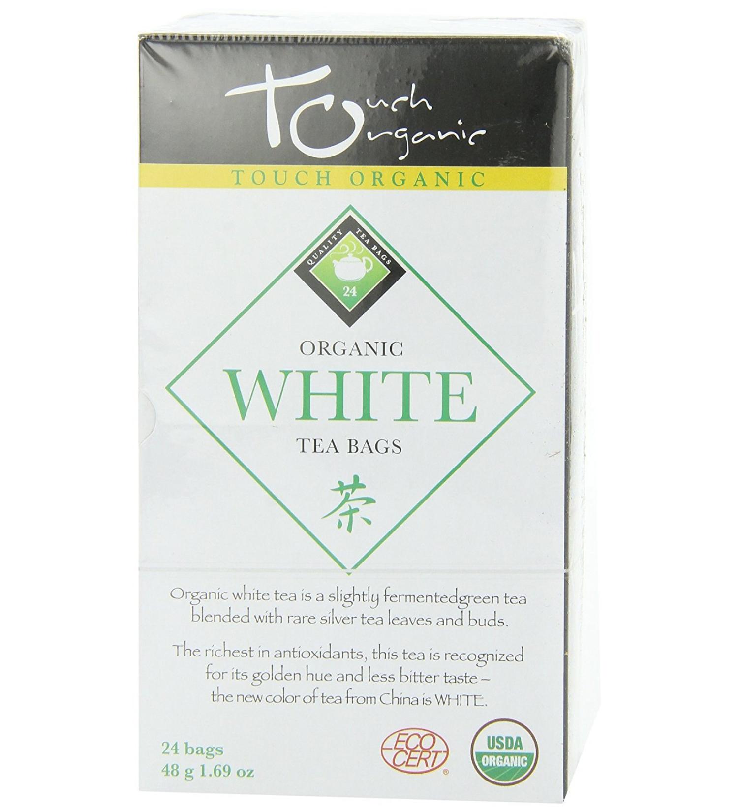 Touch Organic White Tea, 24 count