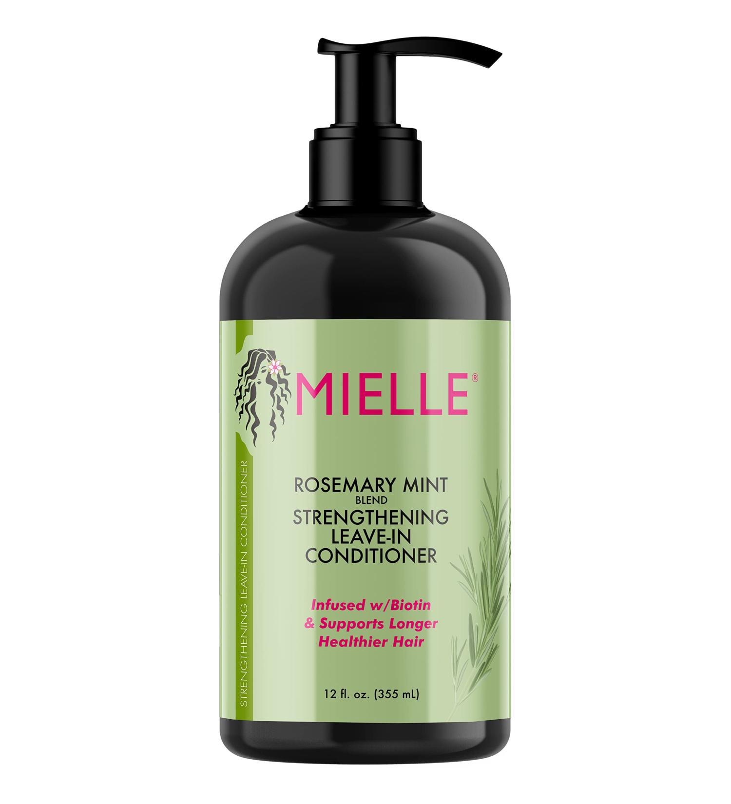 Mielle Organics Rosemary Mint Strengthening Leave-In Conditioner - Smoothing & Weightless Hair Treatment - Buy Online on GoSupps.com
