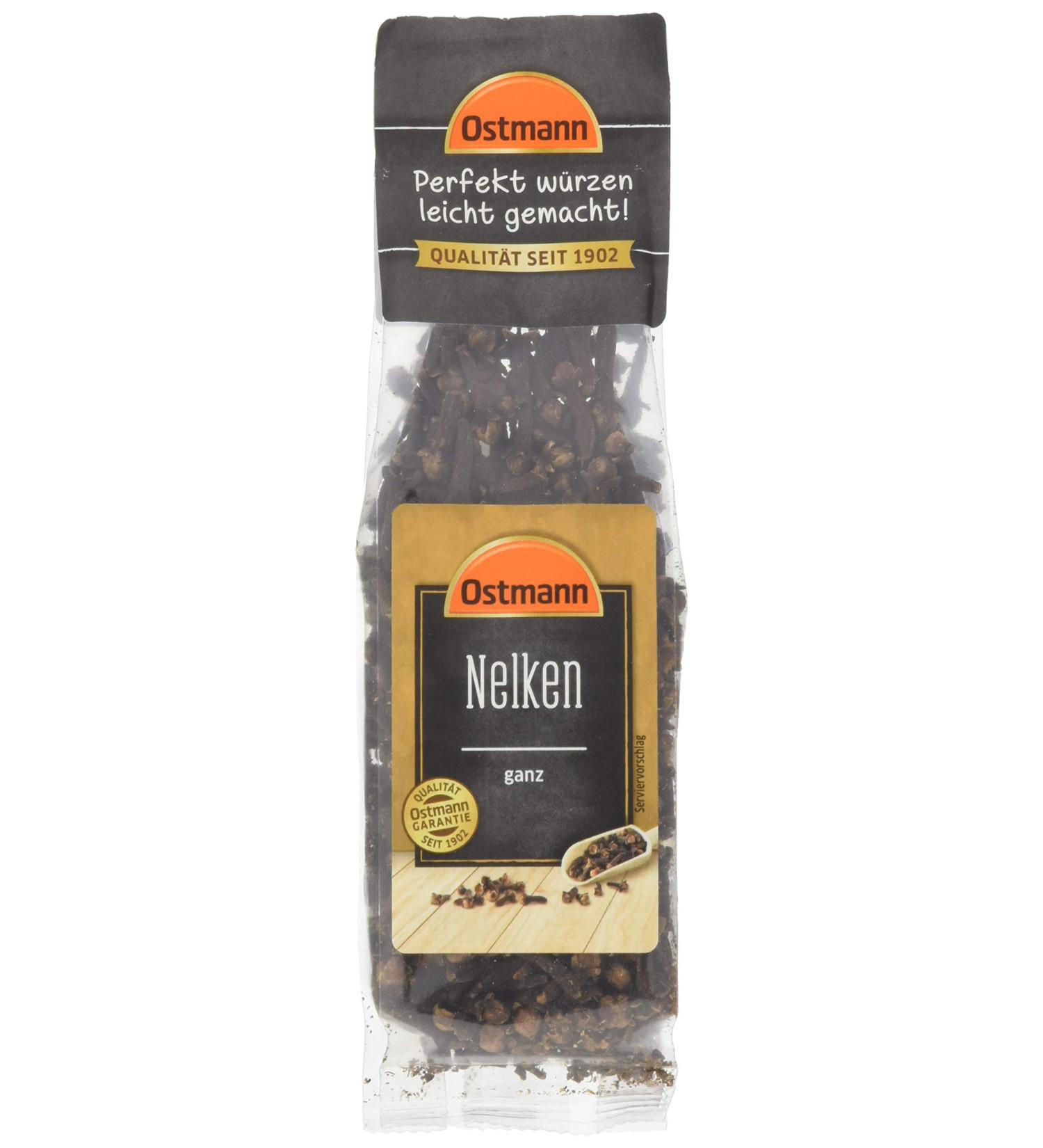 Ostmann Nelken Ganz - Whole Cloves (35g) | Premium Quality for Baking & Cooking | Buy Internationally - Buy Online on GoSupps.com