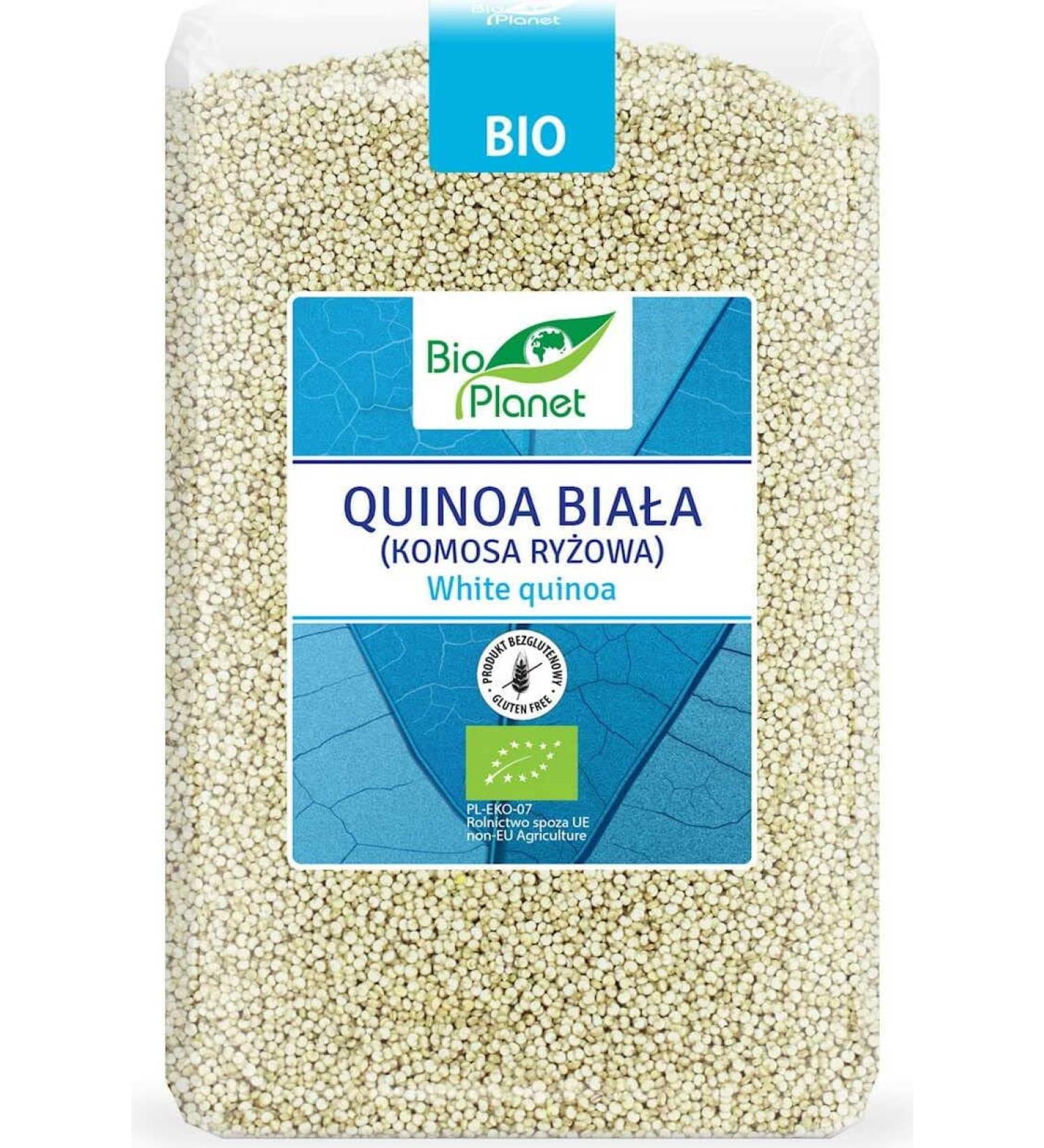 BIO PLANET Organic Planet Quinoa White Quinoa (Rice Quote) Gluten Free 2 kg