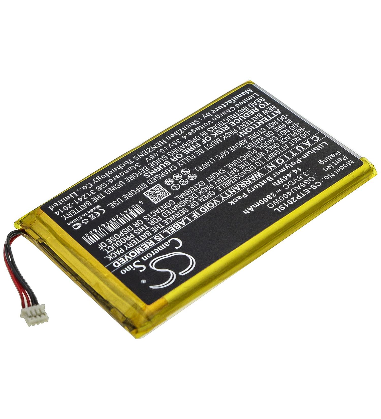 Replacement Battery for Enspert ESP E201U & Identity 7 | 3800mAh 3.8V Compatibility - Buy Online on GoSupps.com