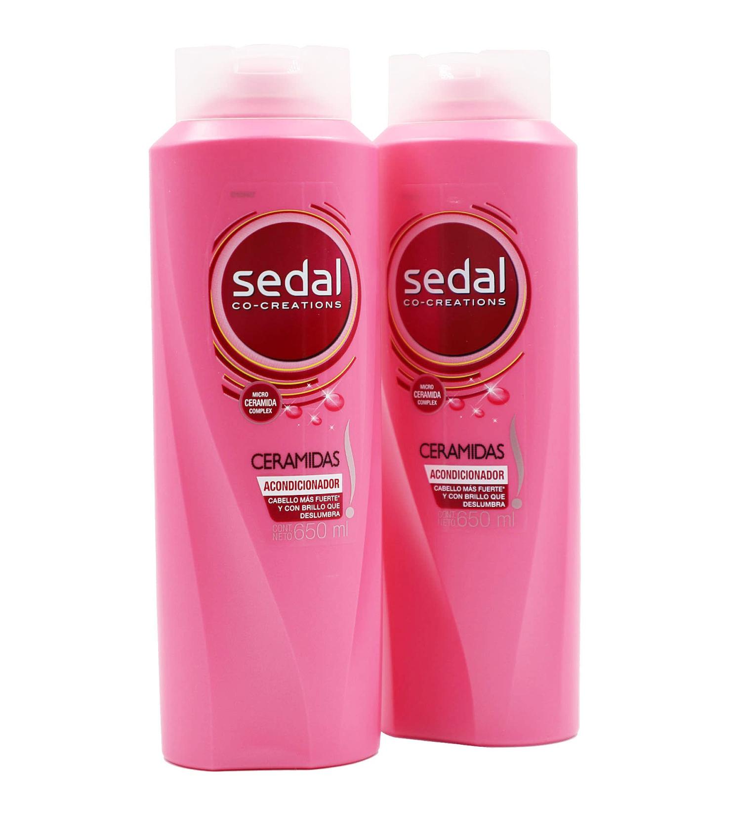 Sedal Co-Creations Conditioner Ceramides 2-Pack - Repairs & Strengthens All Hair Types - 22 FL Oz x 2 - Buy Online on GoSupps.com