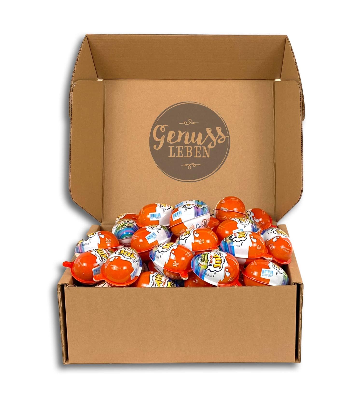 Gourmet Box: 45x Kinder Joy Harry Potter Creme Eggs - Perfect Chocolate Snack & Gift - 900g - Buy Online on GoSupps.com