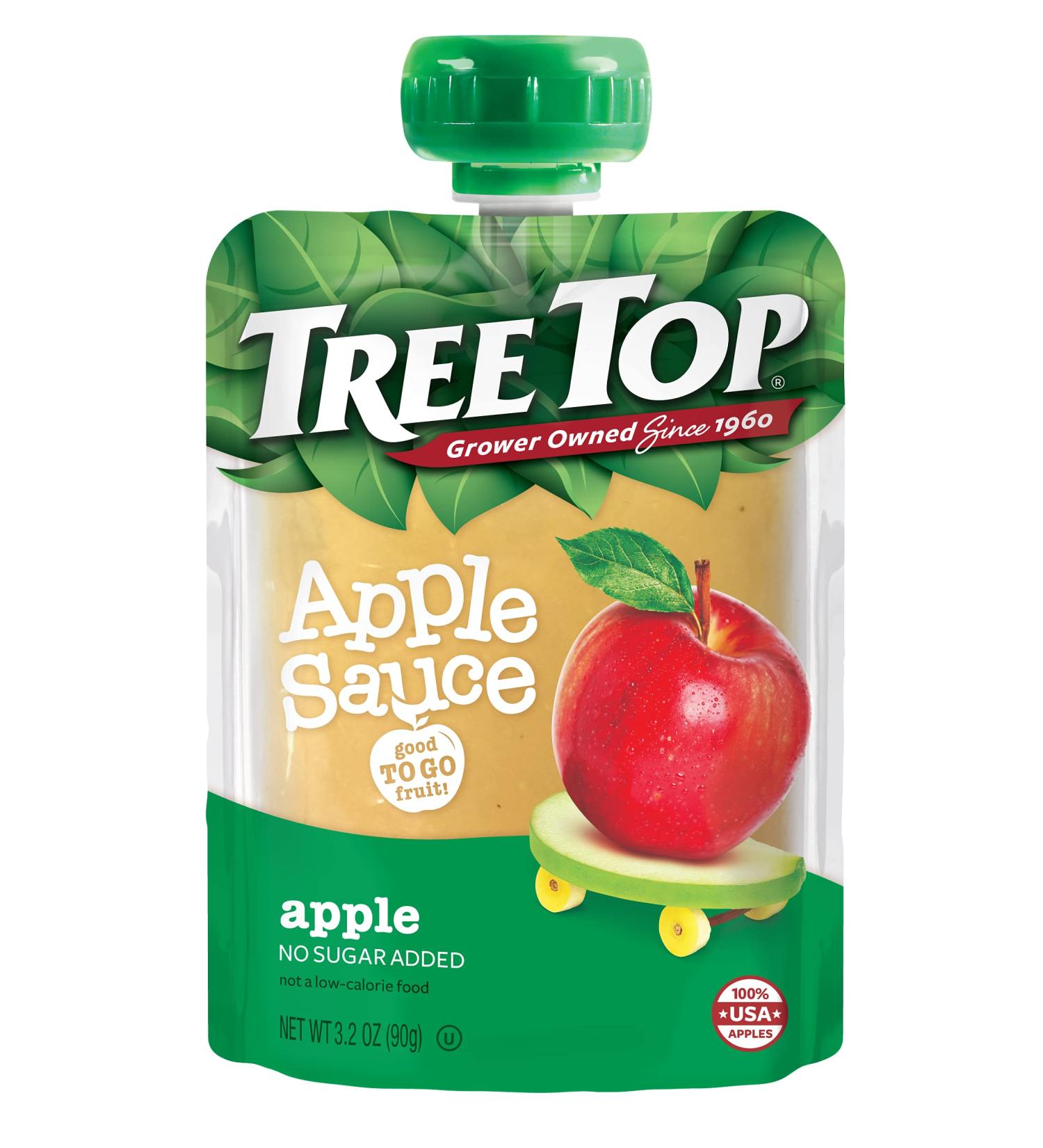 Tree Top Apple Sauce Pouches 3.2 oz - Pack of 40 Pouches - Buy Online on GoSupps.com