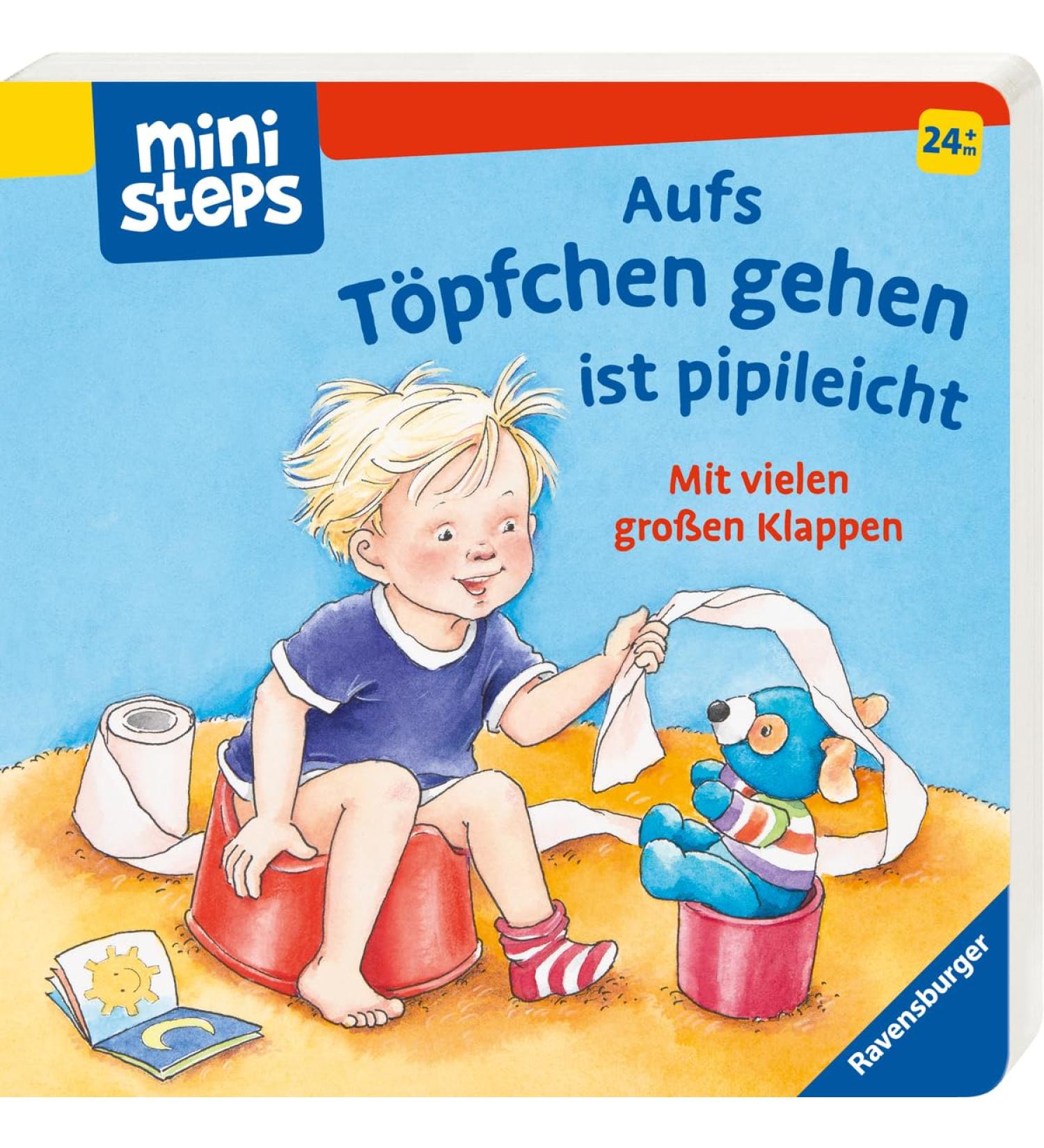 ministeps: Going Potty is Easy - Engaging Potty Training Book for Kids 24+ Months - Buy Online on GoSupps.com