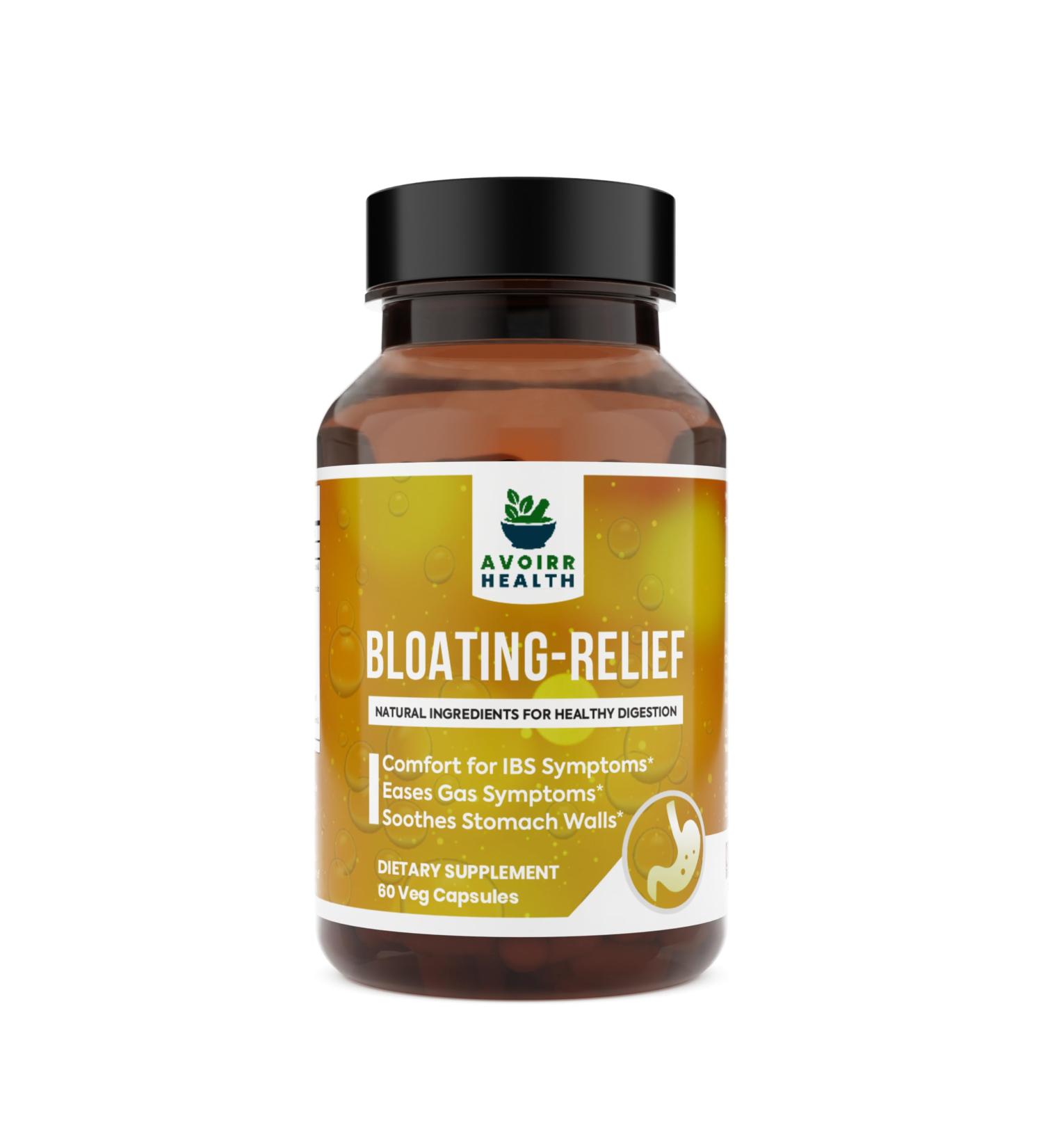 Avoirr Health Bloating and Gas Relief- Digestive enzymes for Women & Men Triphala Powder Organic Helps Stomach Bloat & Gut Cleanse -ibs-Anti Bloating Digestive & Gut Guardian 60 Veg Capsules-630mg - Buy Online on GoSupps.com