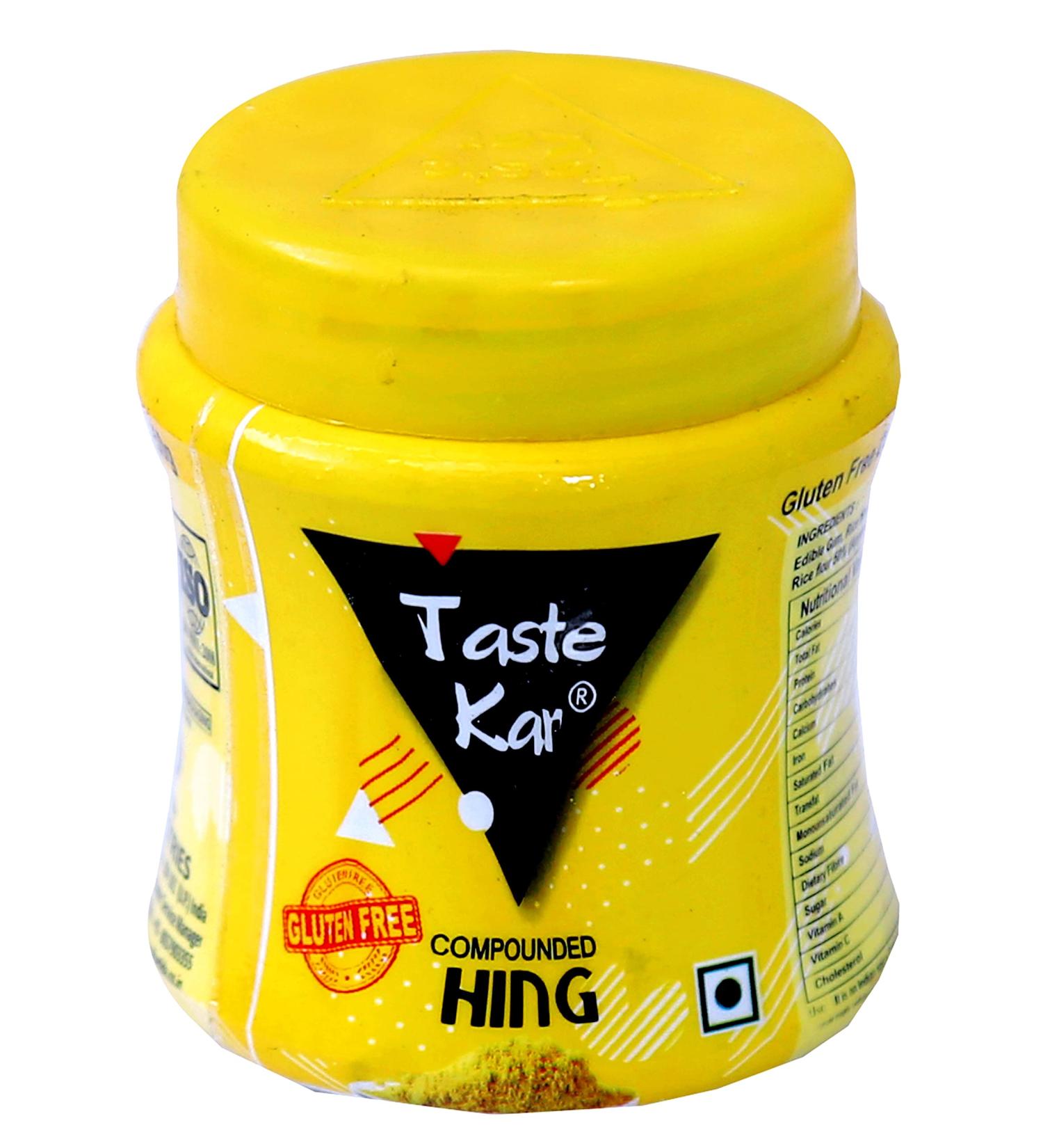 Tastekar Gluten Free Hing Compounded Asafoetida Heeng Powder 50gm - Premium Quality - Buy Online on GoSupps.com