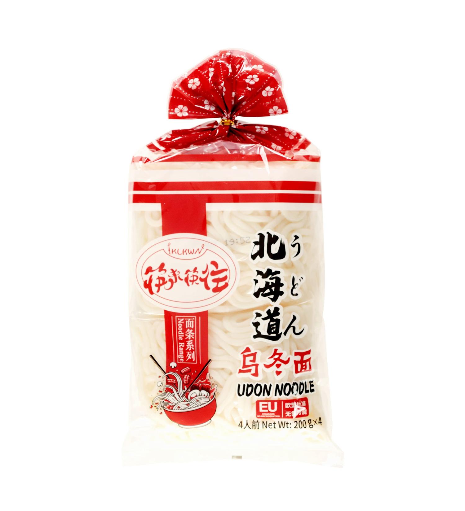 KLKW Japanese Style Udon Noodles (200g*4 Packs) 800g