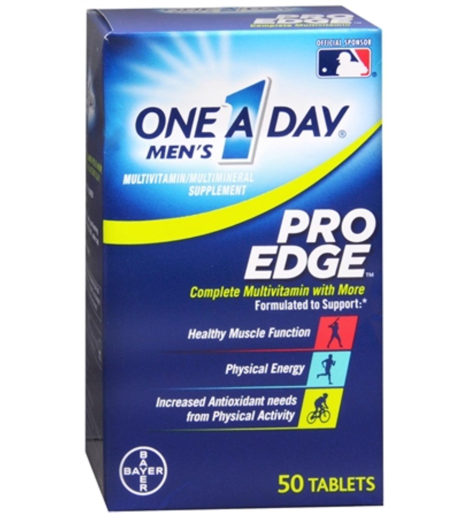 One A Day Mens Proedge Size 50ct