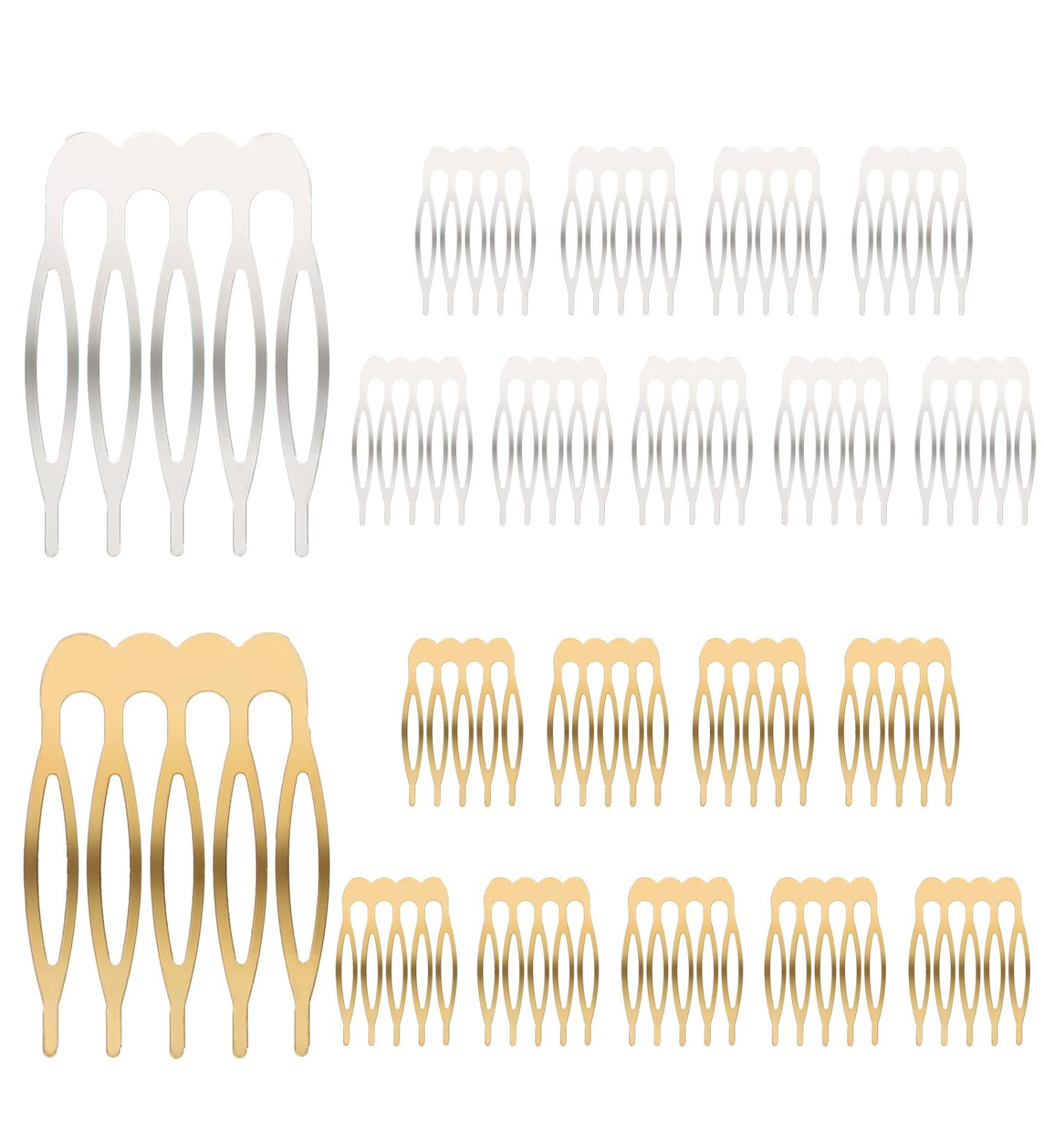 Bremorou 20-Piece Hair Comb Set - French Twist Hair Clips & Plastic Combs for Women & Girls | Perfect Hair Accessories for Effortless Styling - Buy Online on GoSupps.com