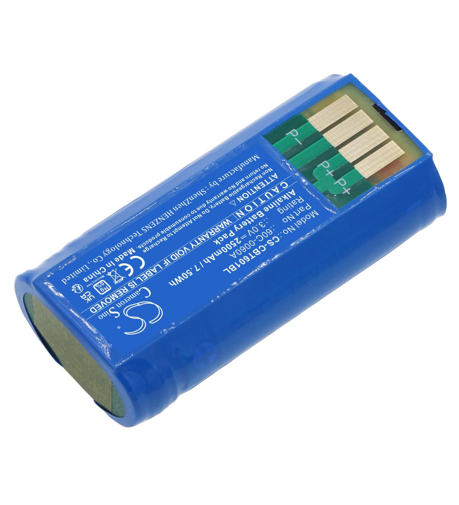 Replacement Battery for Cattron Theimeg 70C0003KIT | 2500mAh 3.0V Compatible Part 60C-0060A - Buy Online on GoSupps.com