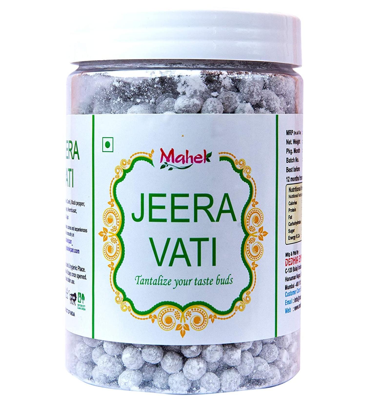 Mahek Jeeravati-Mouth Freshener Digestive After-Meal Mukhwas (330 g)_Packing May Vary