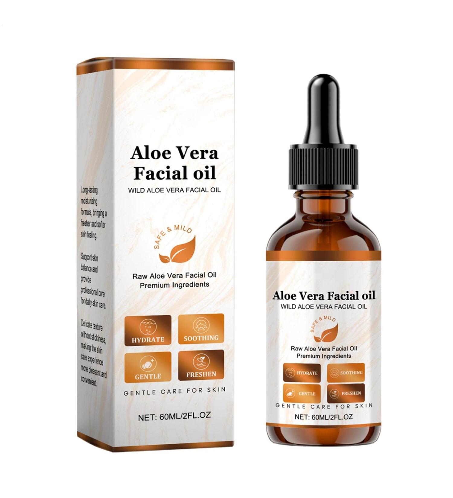  G n rique 60ml Face Firming Oil Hydrating Facial Aloe Liquid Rejuvenating Skin Care Oil for a Radiant and Firmer Look Anti-Aging Moisturizer for Smooth and Glowing Skin - Buy Online on GoSupps.com