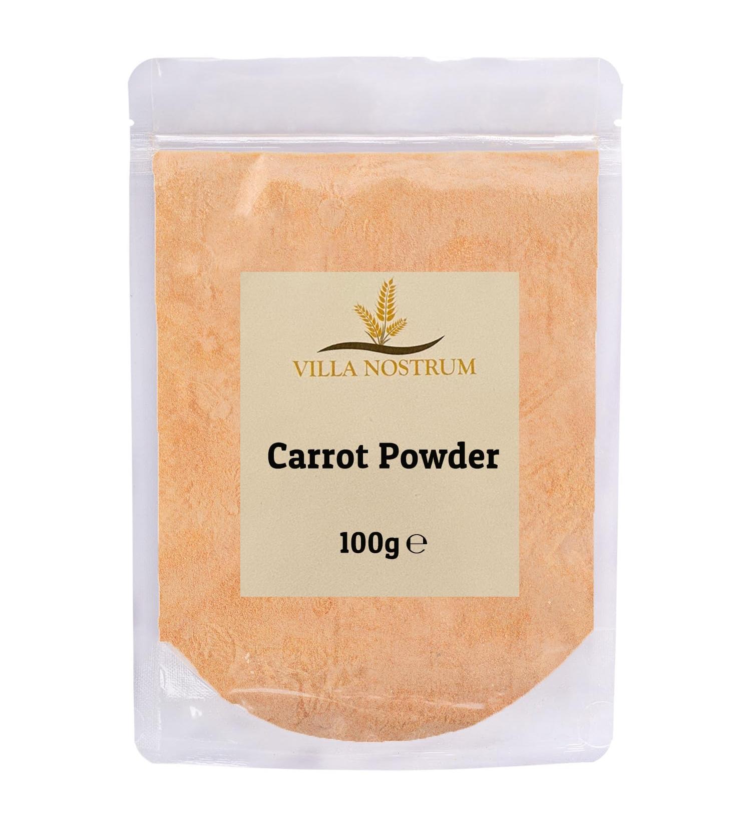 Carrot Powder 100g by Villa Nostrum