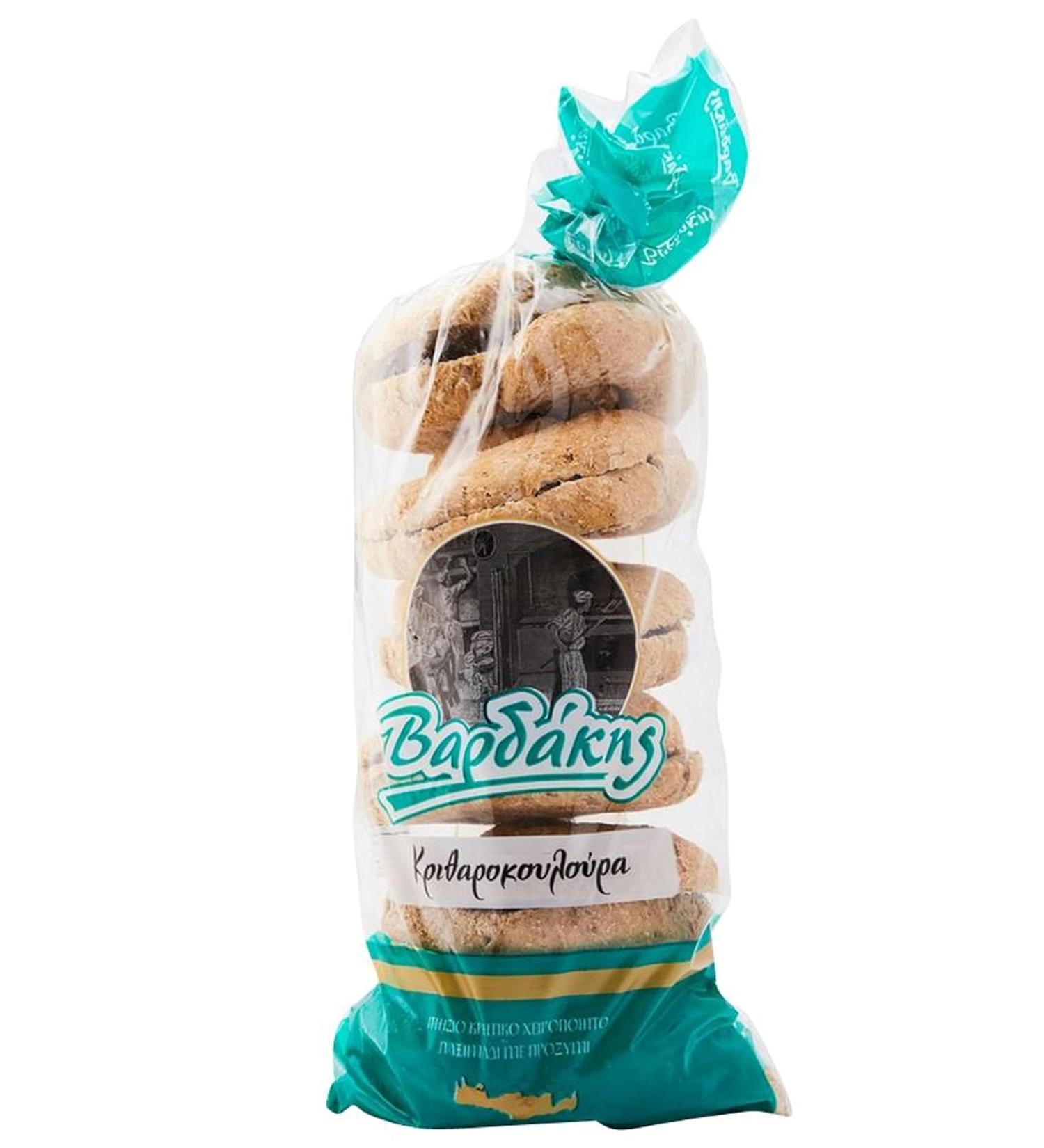 Dakos from Crete 700g | Paximadi | Cretan Rusk | Traditional barley rusks| Vardakis Bakery Crete