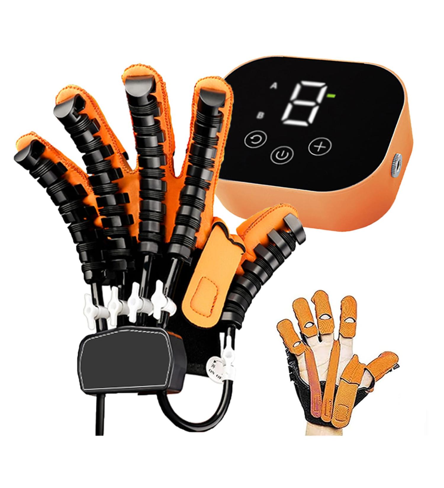 Hand Rehabilitation Robot Gloves Stroke Recovery Equipment Adjustable Strength Rechargeable Right Hand Left Hand Finger Rehab Trainer for Patients Hand Dysfunction Left Hand Small - Buy Online on GoSupps.com