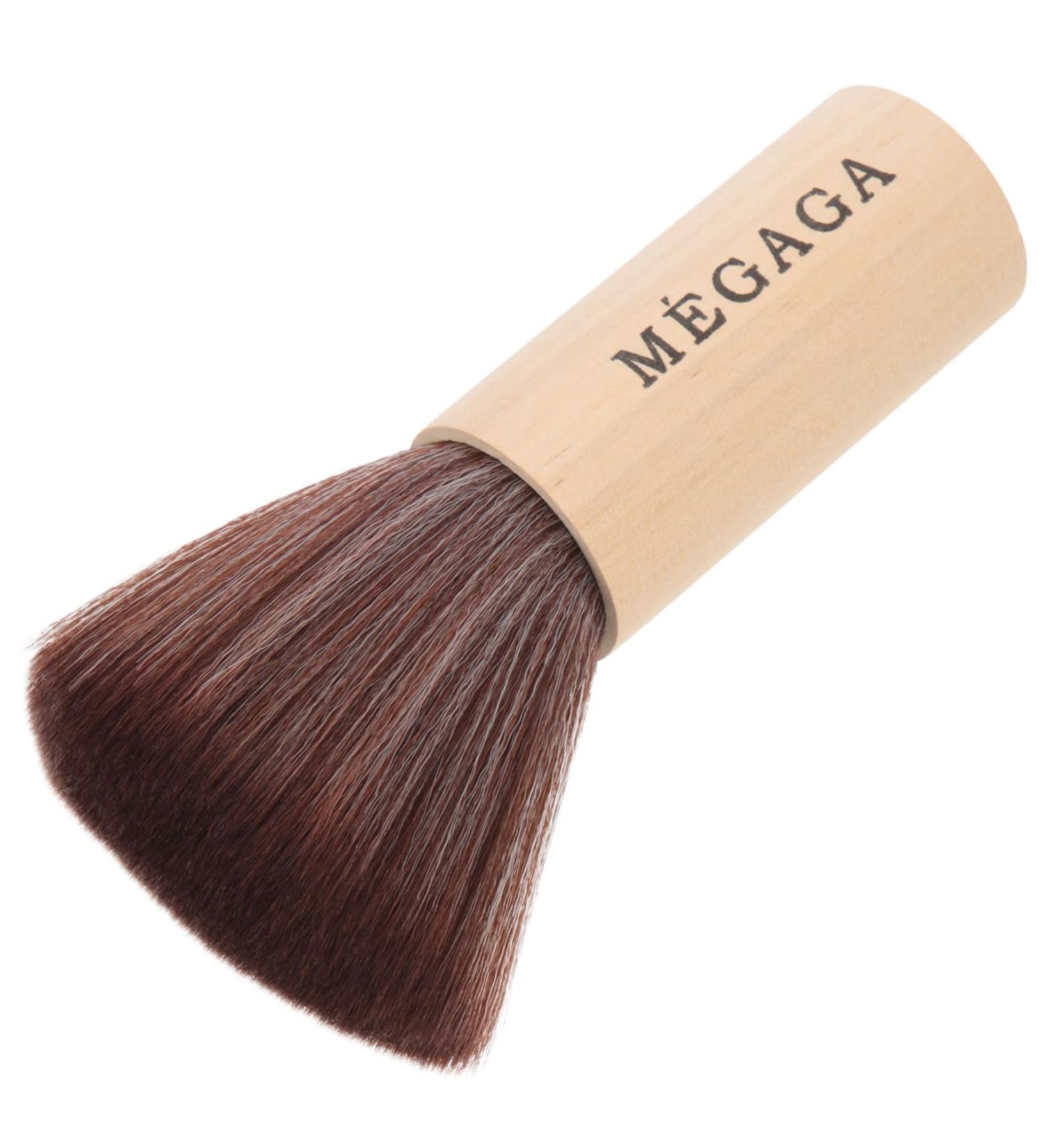 minkissy Record Cleaning Brush Highlighter Makeup Brush Fluffy Makeup Blending Foundation Makeup Wooden Handle Facial Brush Concealer Brush Face Miss Hair - Buy Online on GoSupps.com
