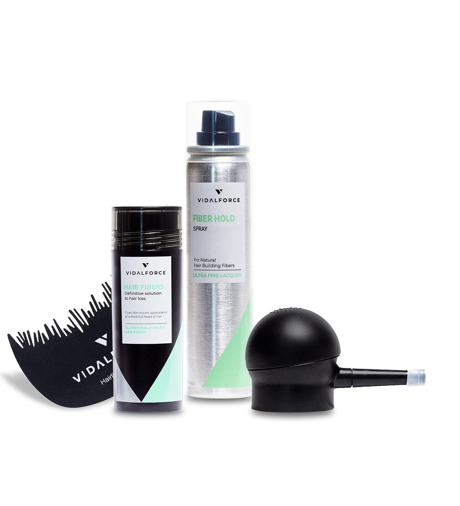 Hair Volumizing Densifying Powder - Baldness Hair Loss & Roots - Anti-Baldness Hair Powder. Hair loss concealer I Dark Brown (Starter Pack 30g) I - Buy Online on GoSupps.com