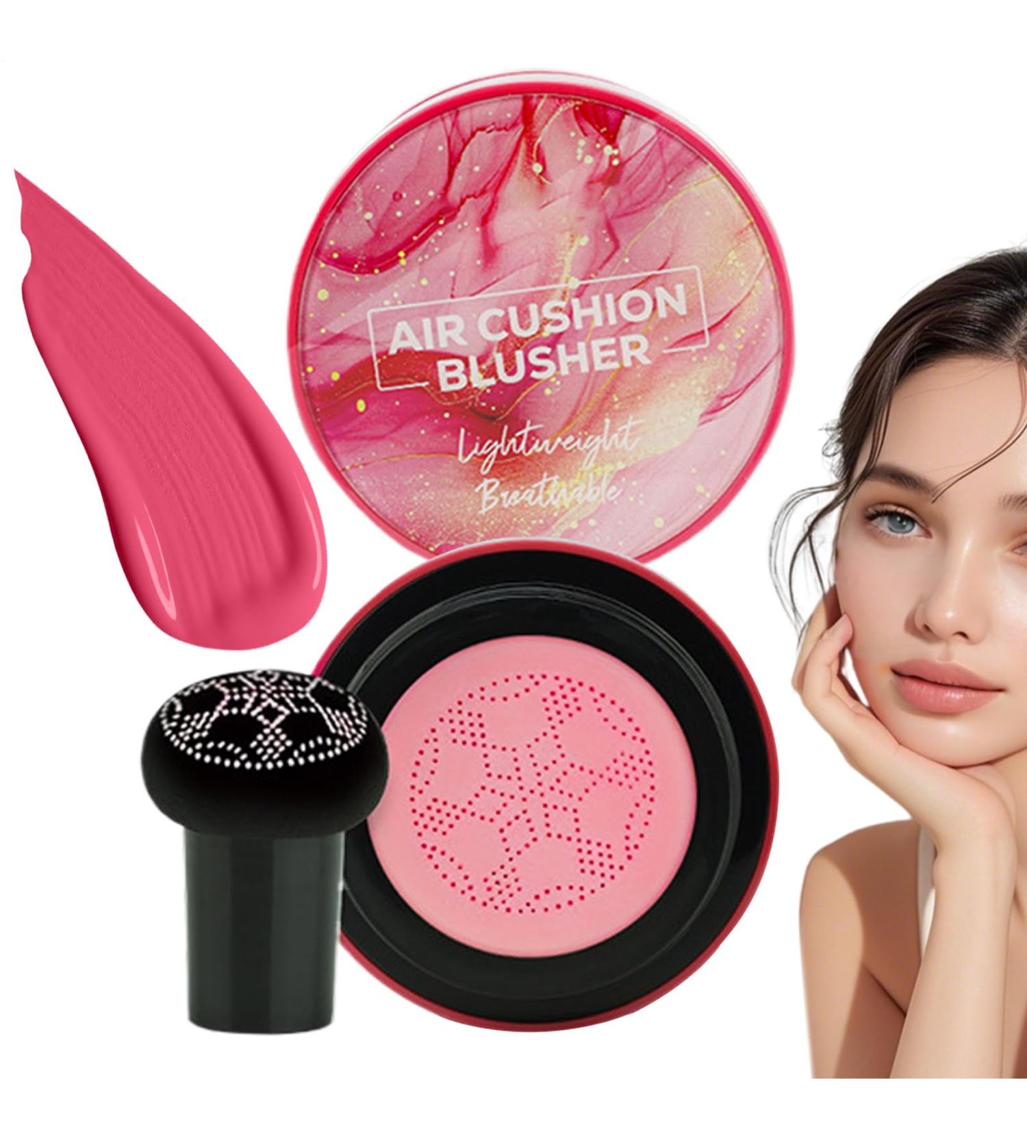 Cheek Blush Womens Blush Contour Cosmetics Long Lasting Highlighter for Holiday Festive Wedding Night Occasions 01 - Buy Online on GoSupps.com